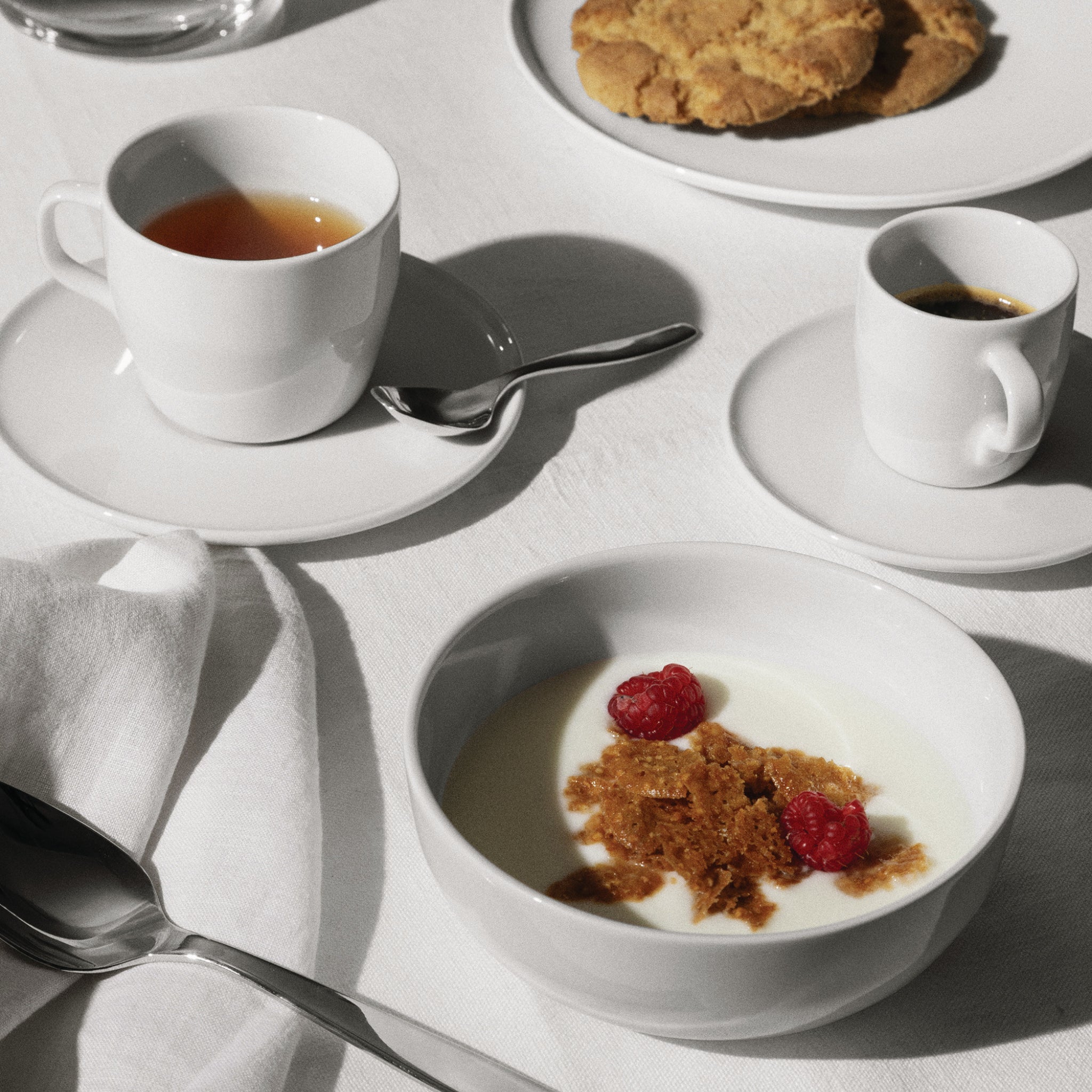 Alessi Itsumo Koffiekop + Schotel Wit 21 cl - Alessi