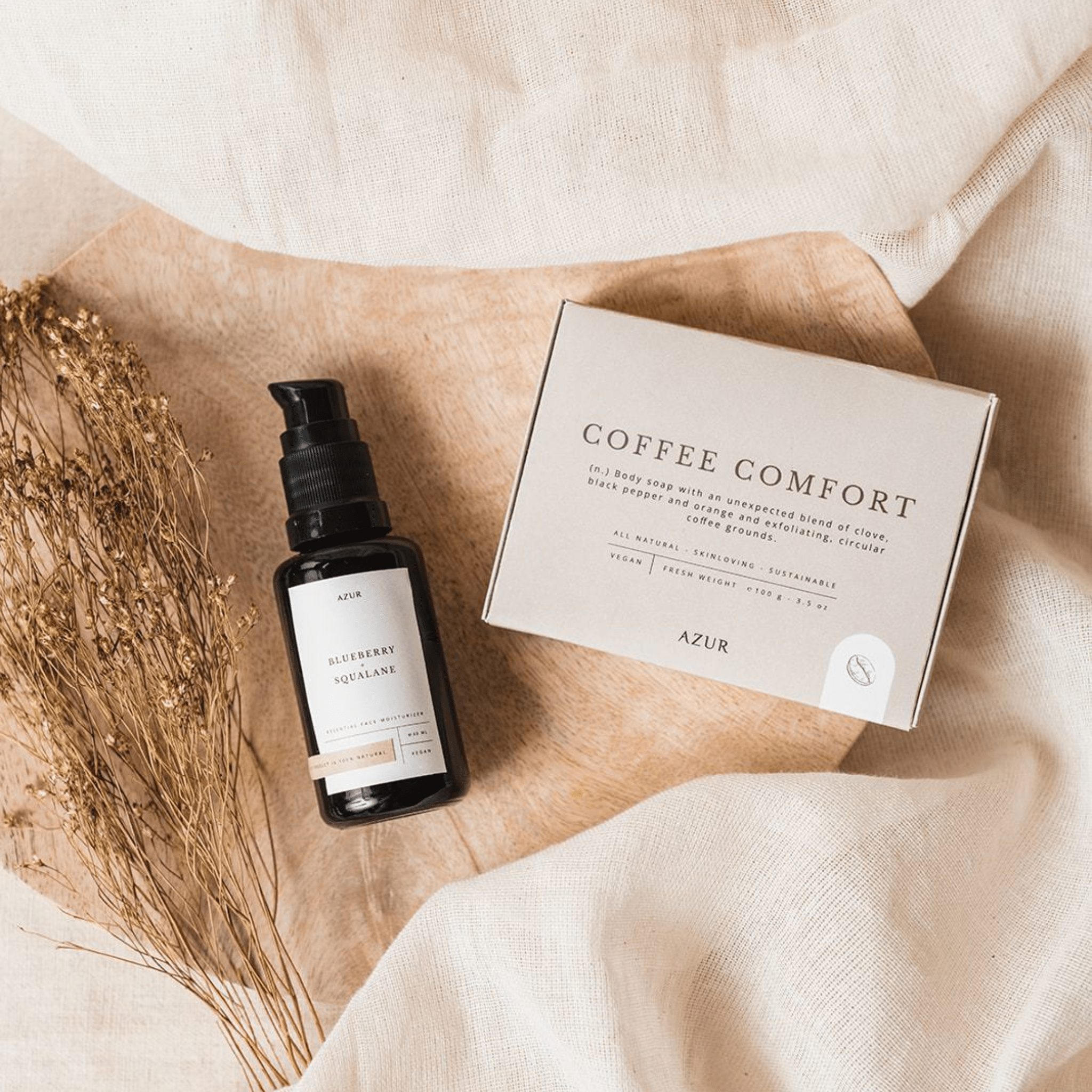 Azur Coffee Comfort Natuurlijke Zeep Bar - Azur