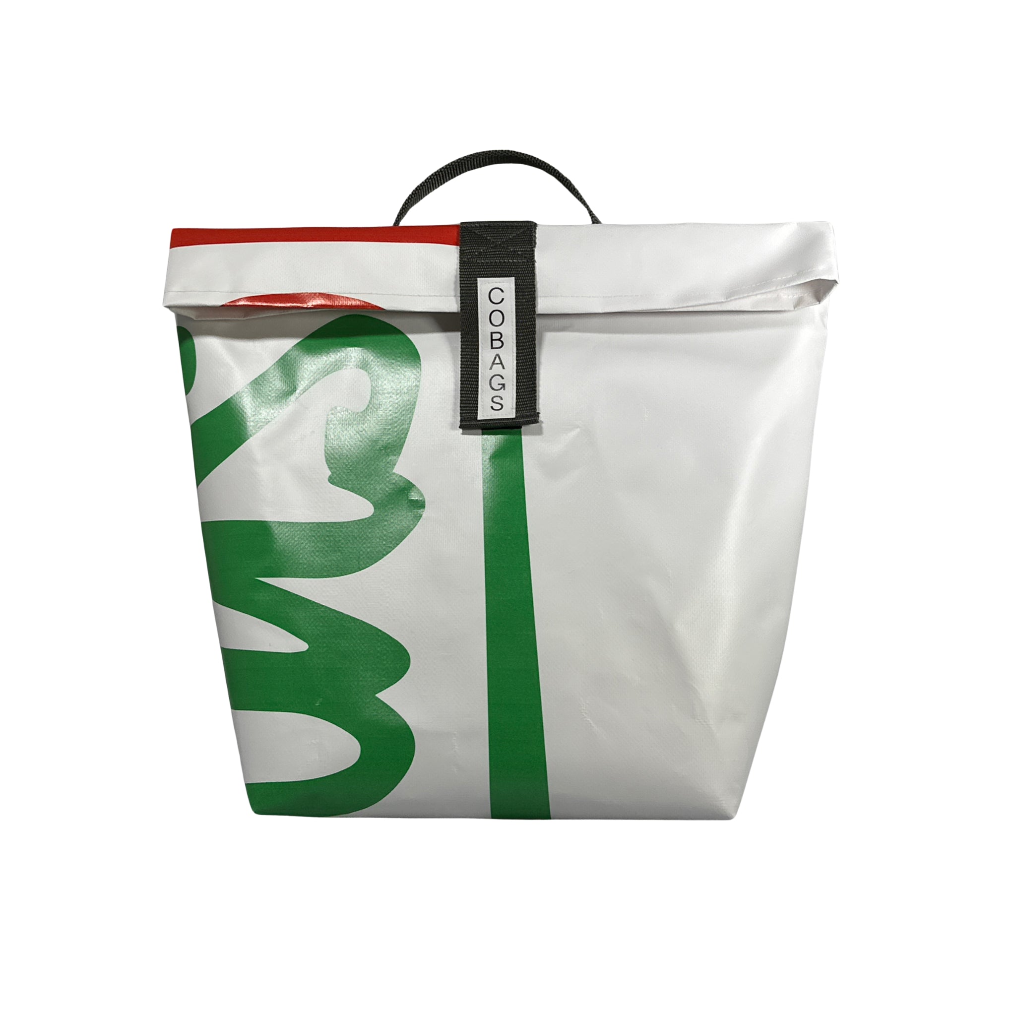 Cobags U080 Fietstas Groen Rood Wit - Cobags