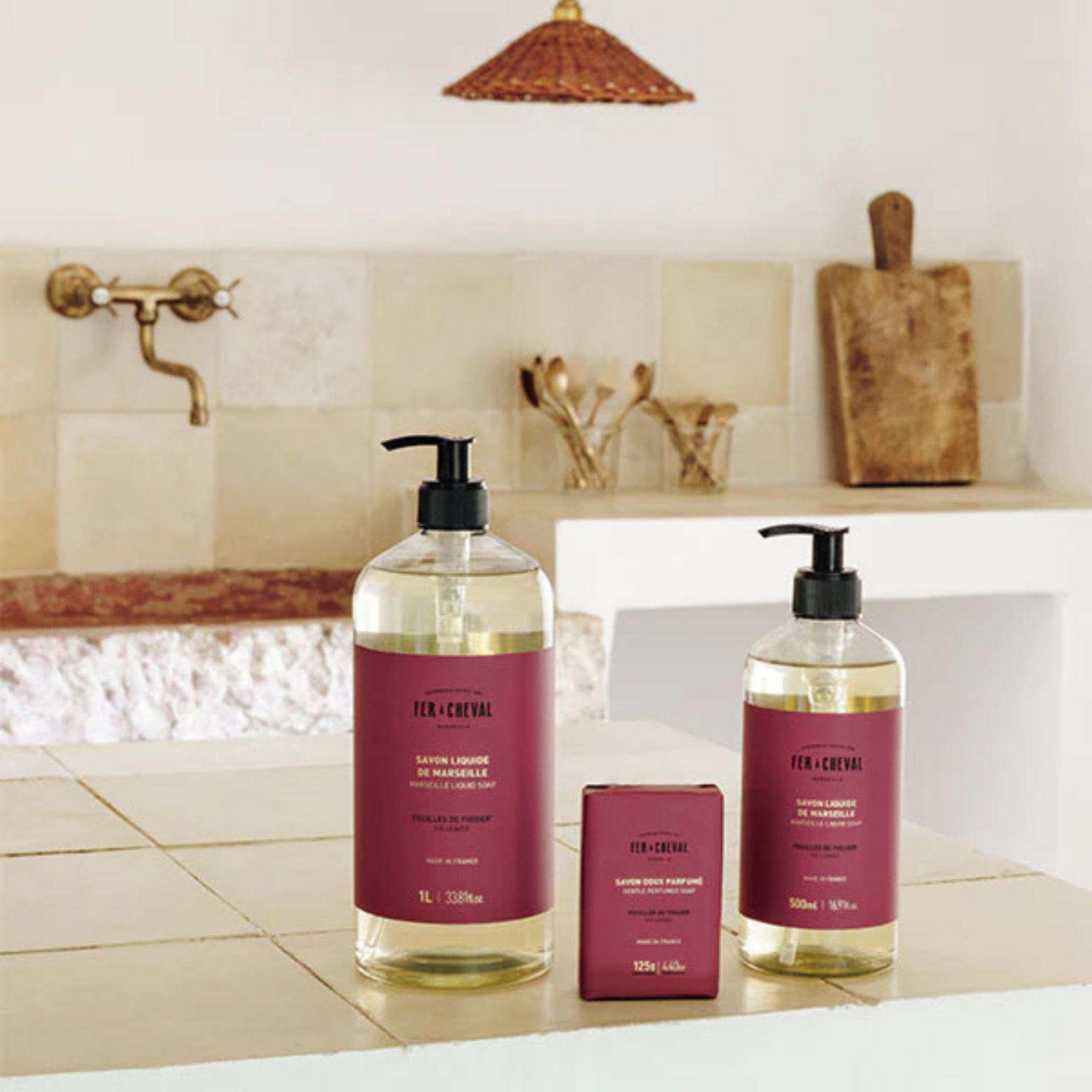 Fer à Cheval Zeep Bar Feuille de Figuier 125 g - Fer à Cheval