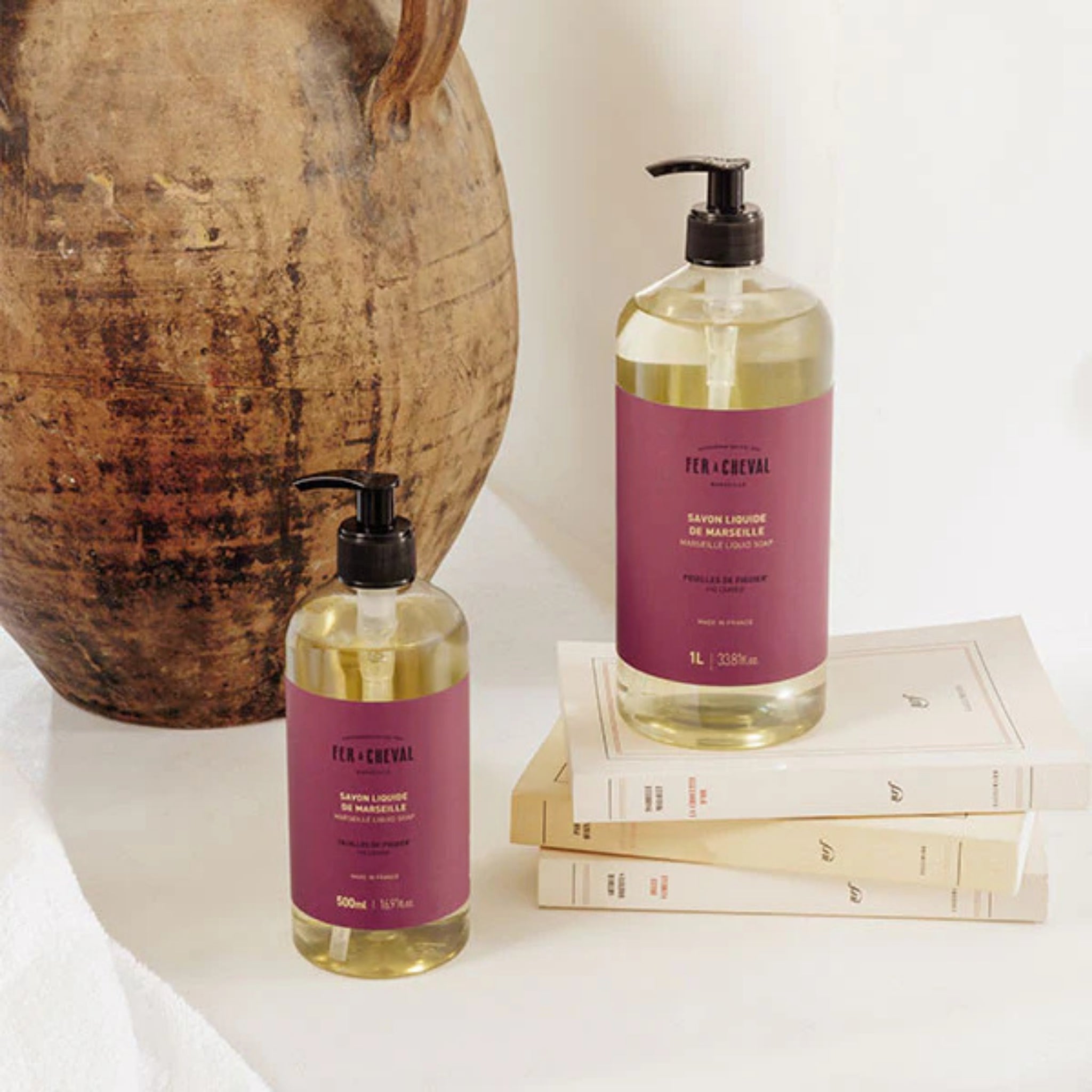 Fer à Cheval Handzeep Feuille de Figuier 1L - Fer à Cheval