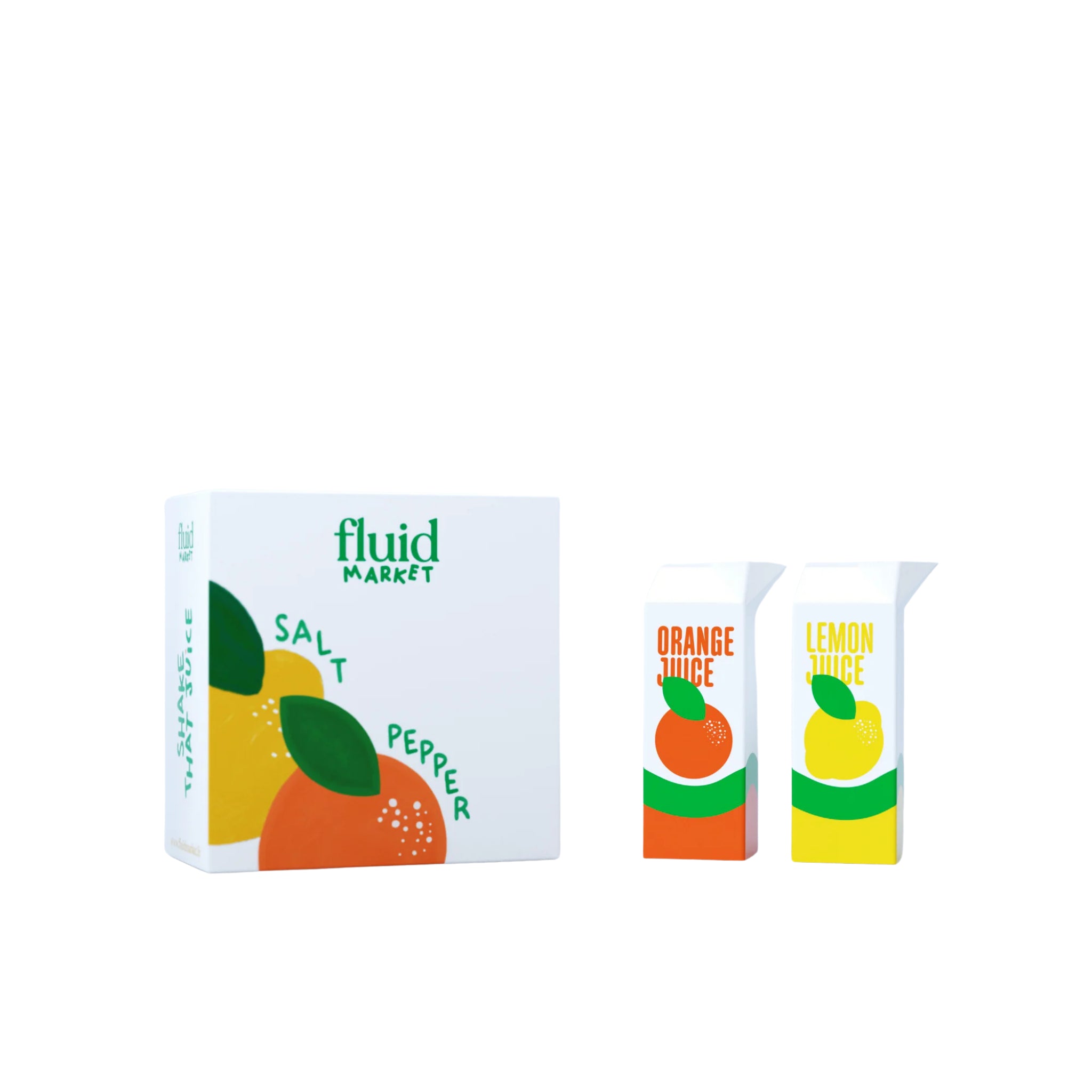 Fluid Market Zout - en Pepervaatjes Citroen Appelsien 2 st. - Fluid Market