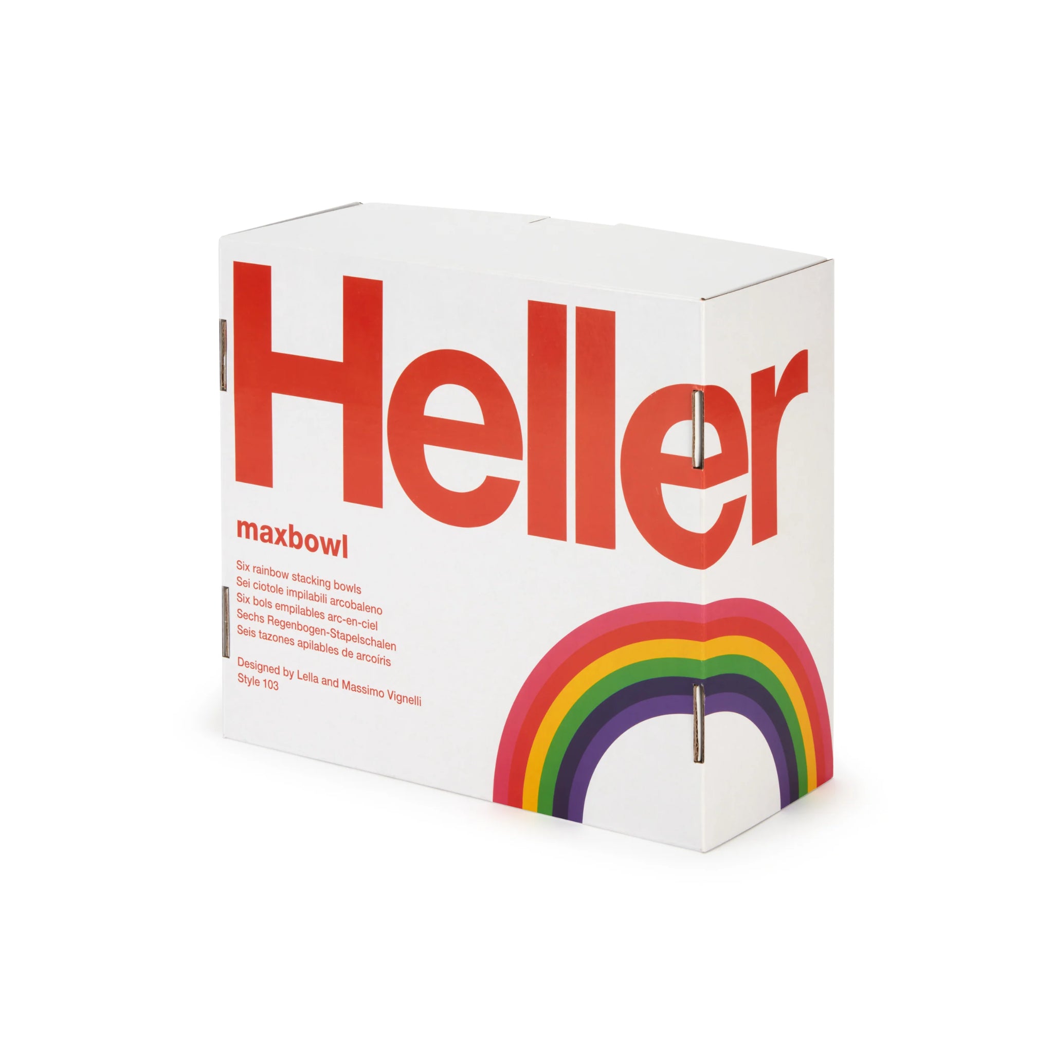 Heller Max Servies Kommen Regenboog 6 st. - Heller