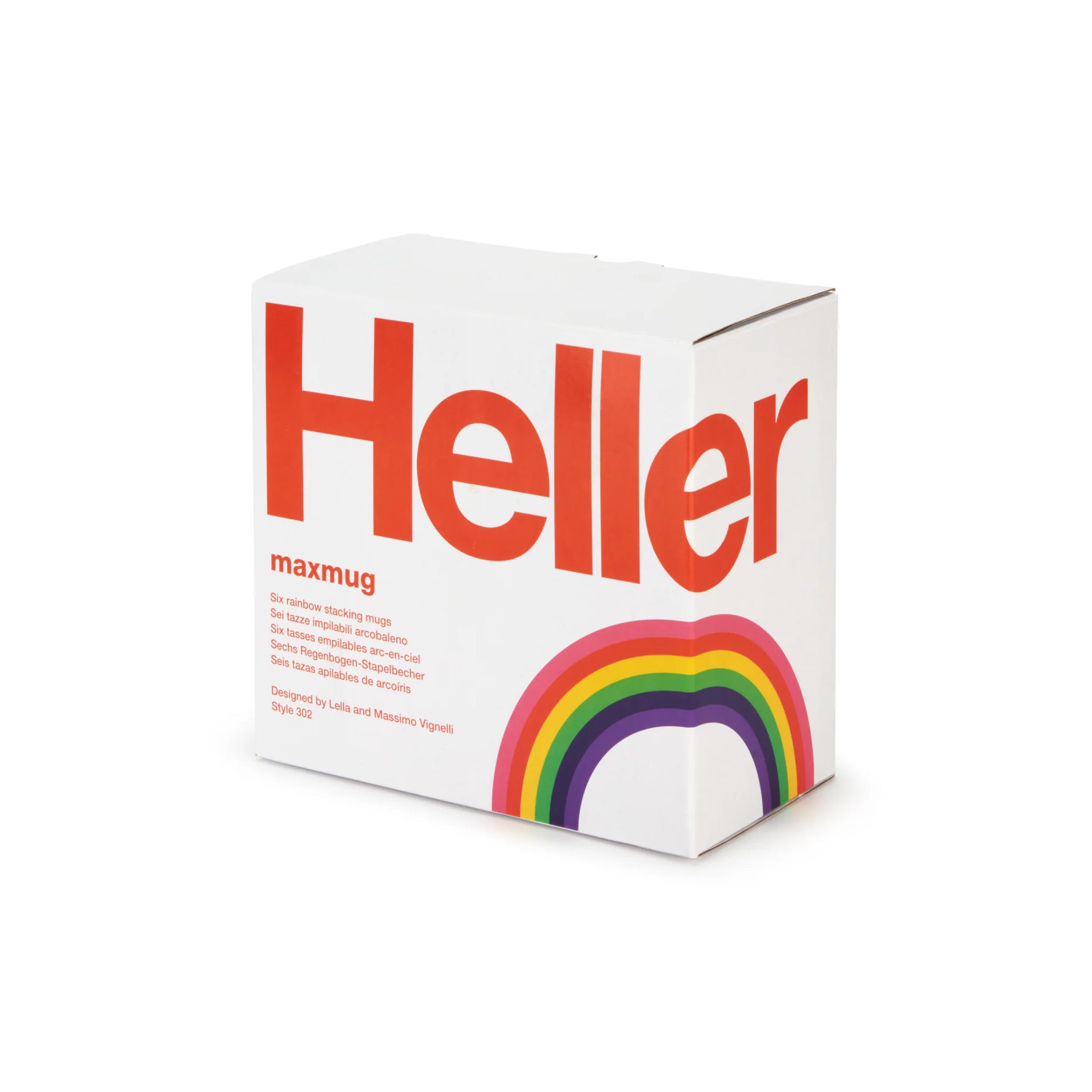 Heller Max Servies Mokken Regenboog 6 st. - Heller