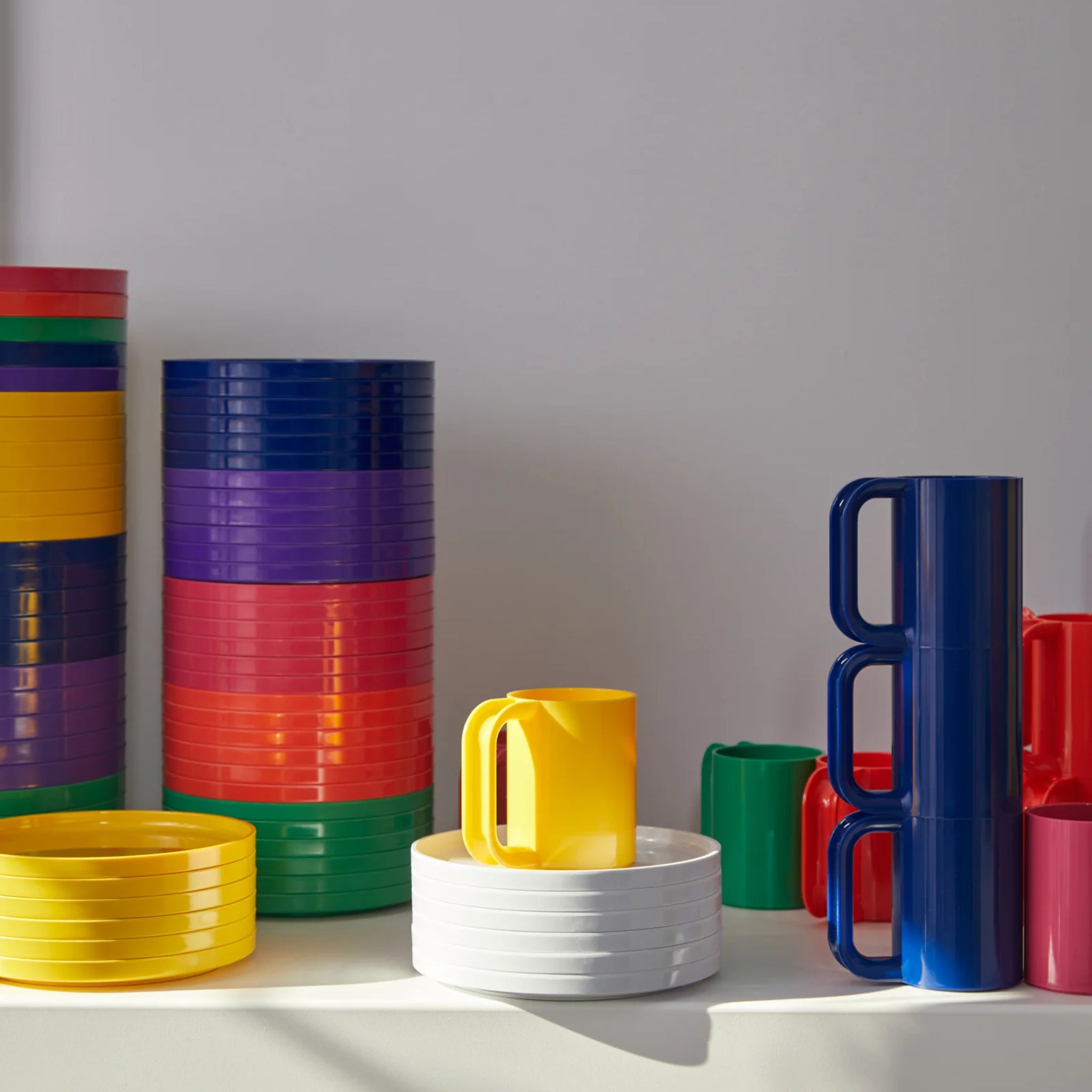 Heller Max Servies Mokken Regenboog 6 st. - Heller