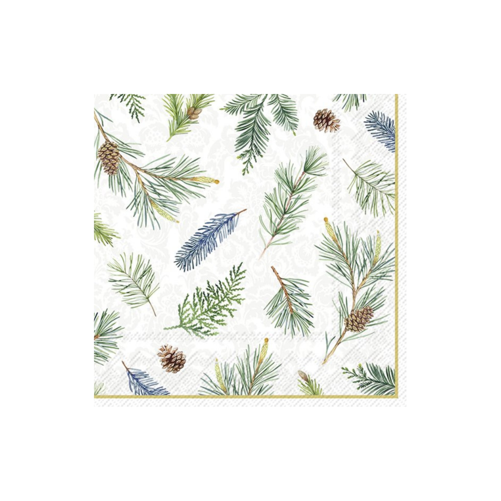 Ihr Papieren Servetten Classic Branches 33/33 - Ihr