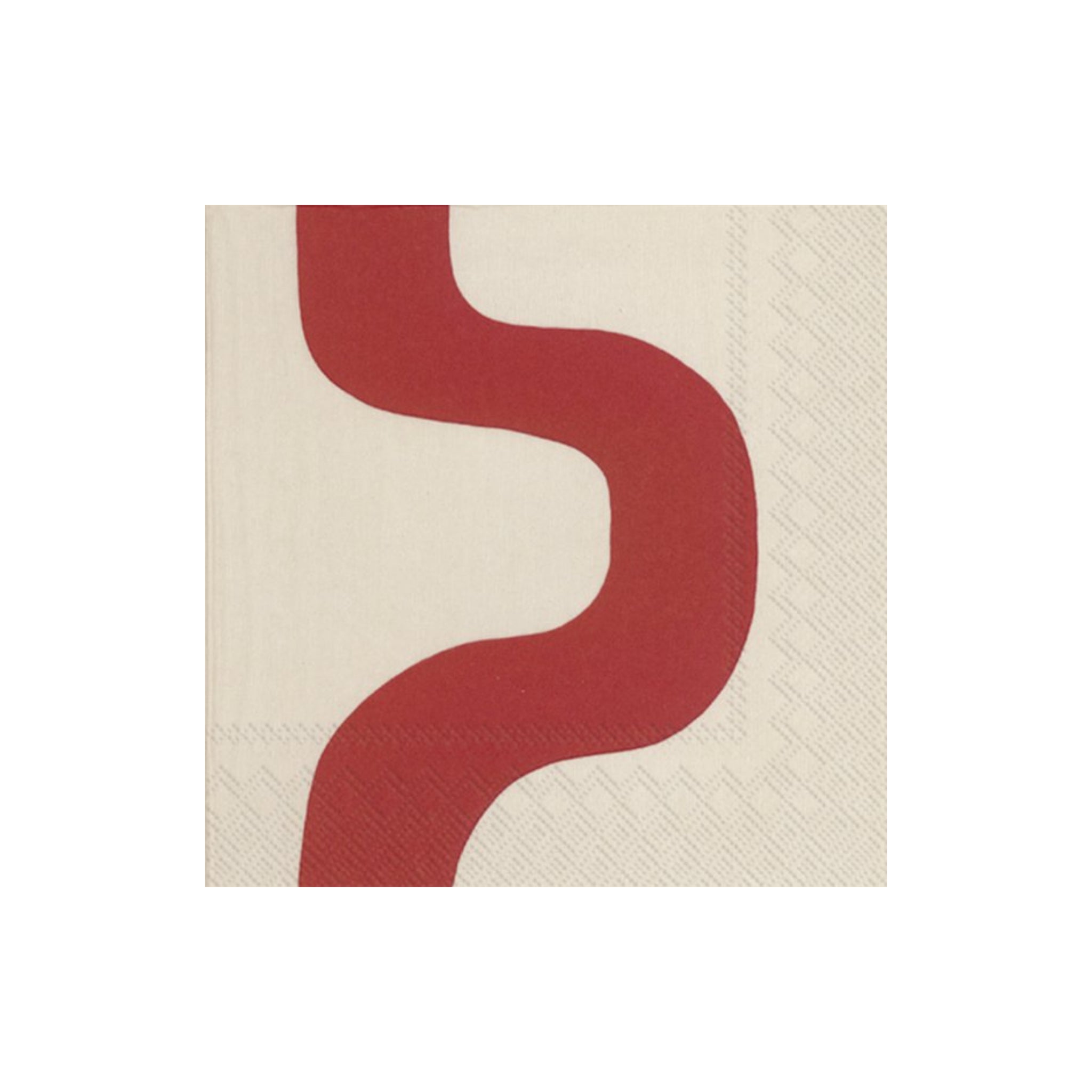Ihr Papieren Servetten Marimekko Seireeni Rood 33/33 - Ihr