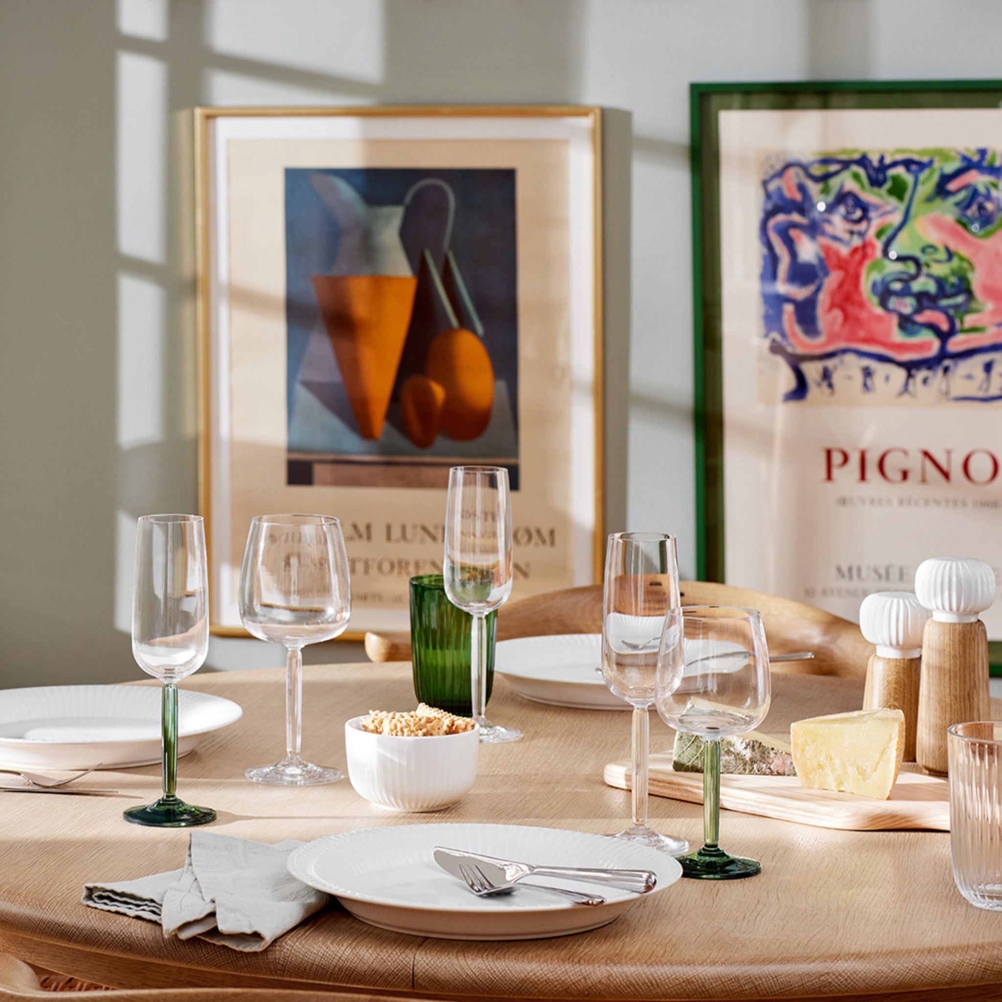 Kähler Hammershoi Kruidenmolen Wit L - Kähler