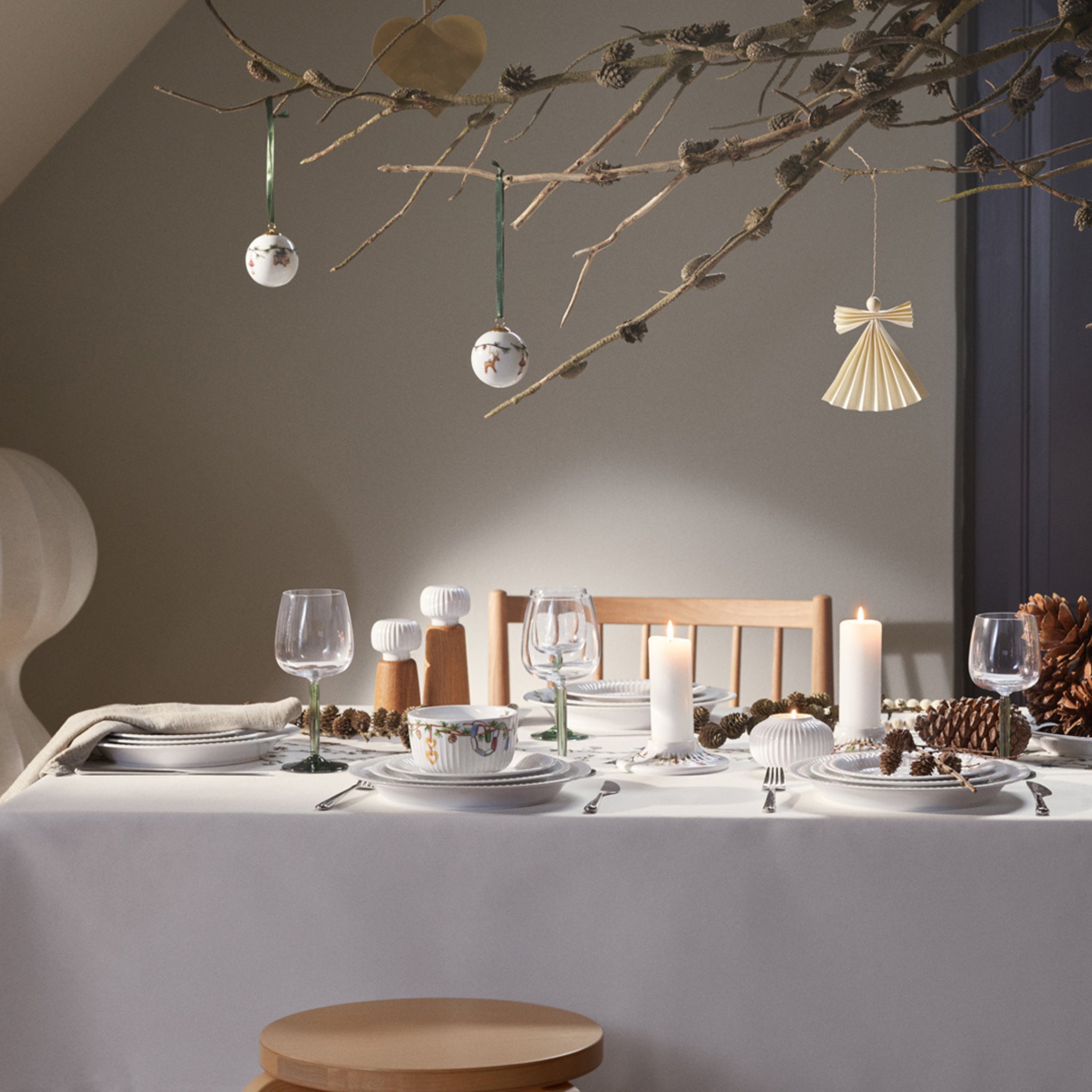 Kähler Hammershoi Kruidenmolen Wit L - Kähler