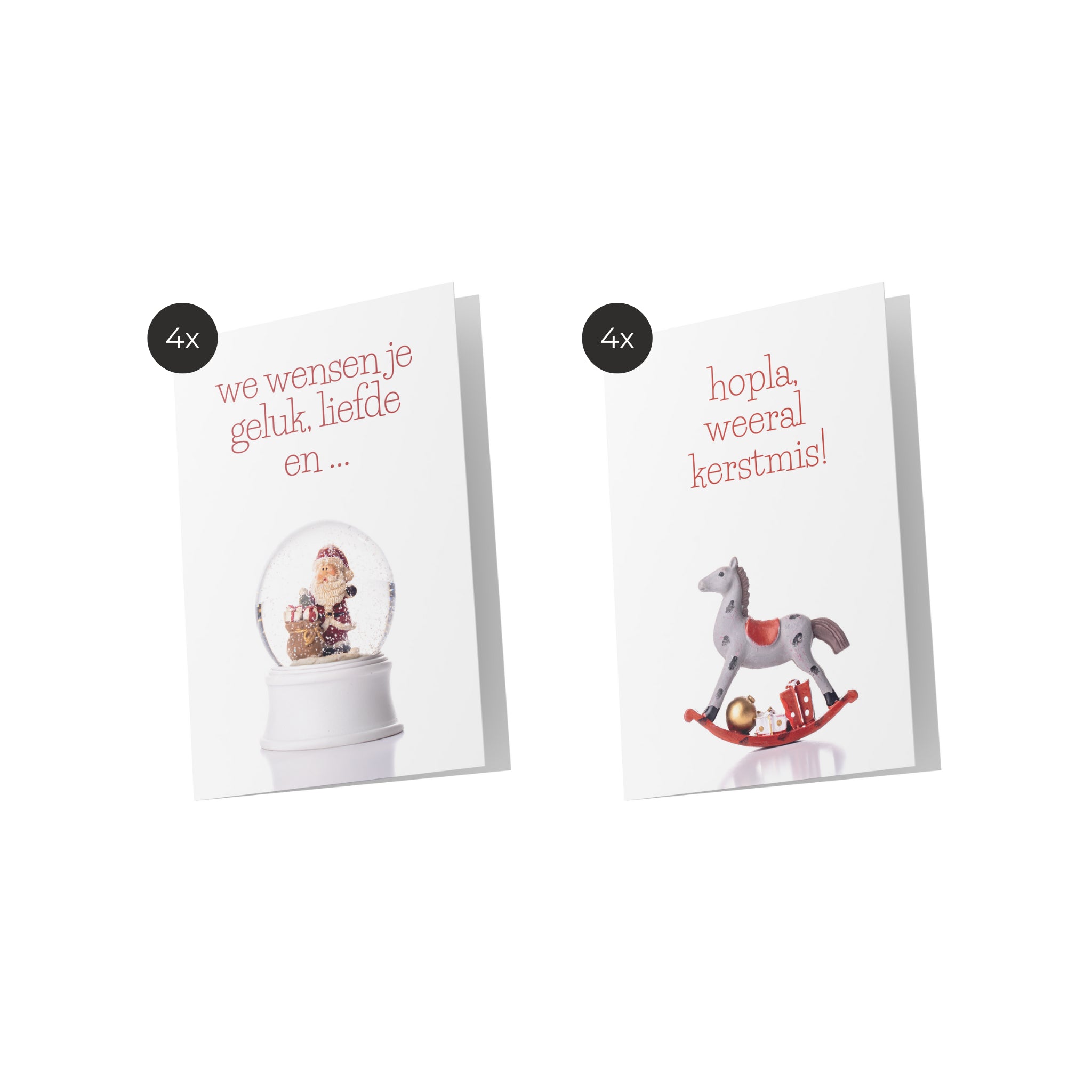 Matriks Kerstkaarten Set 3 - 8 st. - Matriks