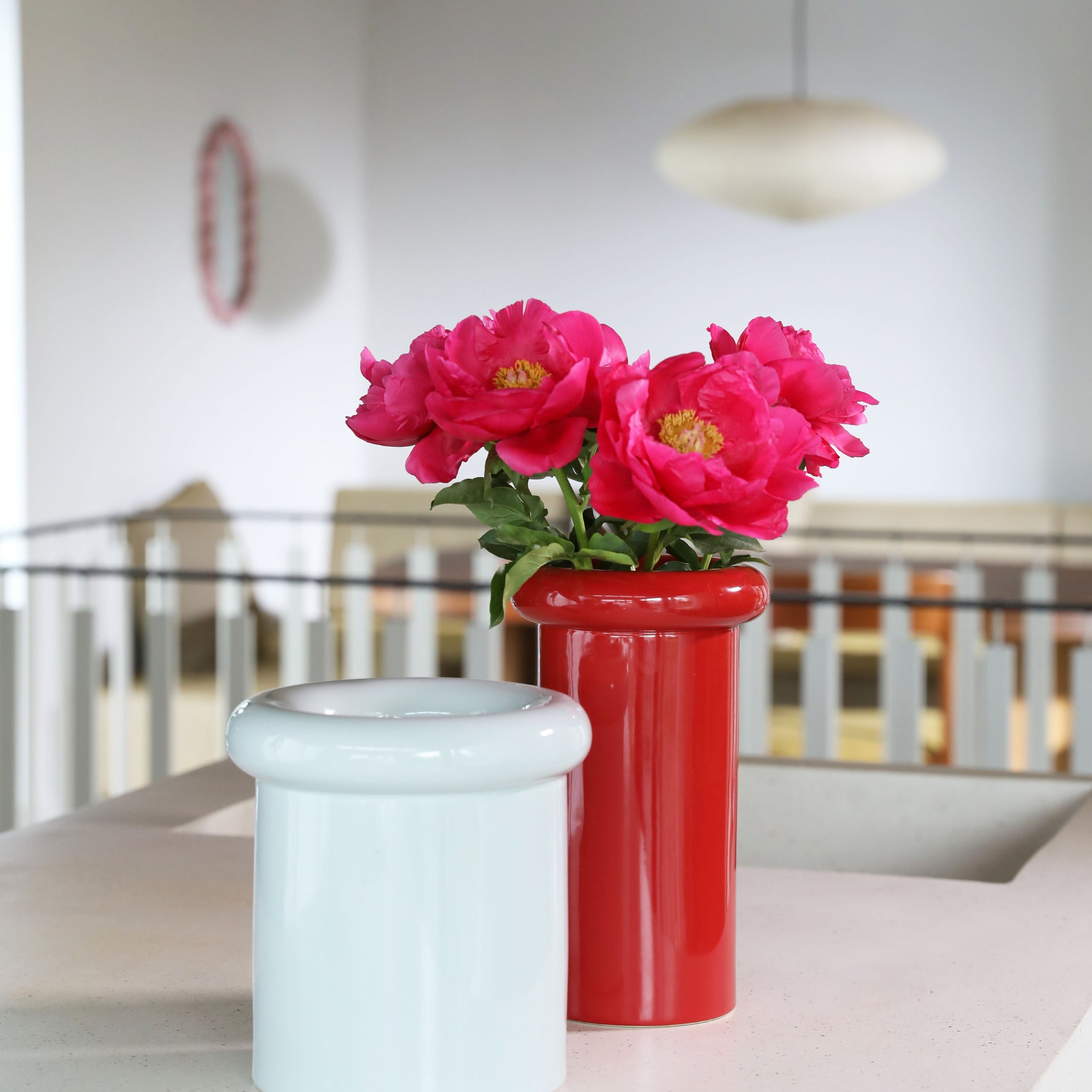 &Klevering Turban Vaas Bordeaux H27 - &Klevering