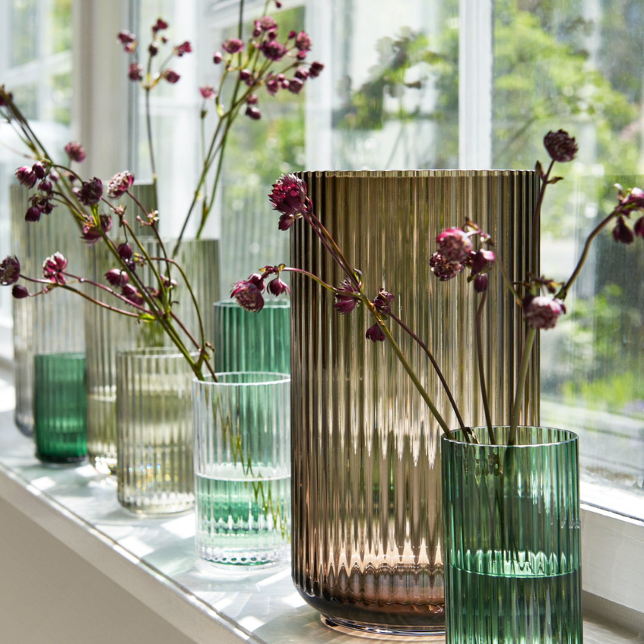 Lyngby Porcelaen Vaas Groen H31 - Lyngby Porcelaen