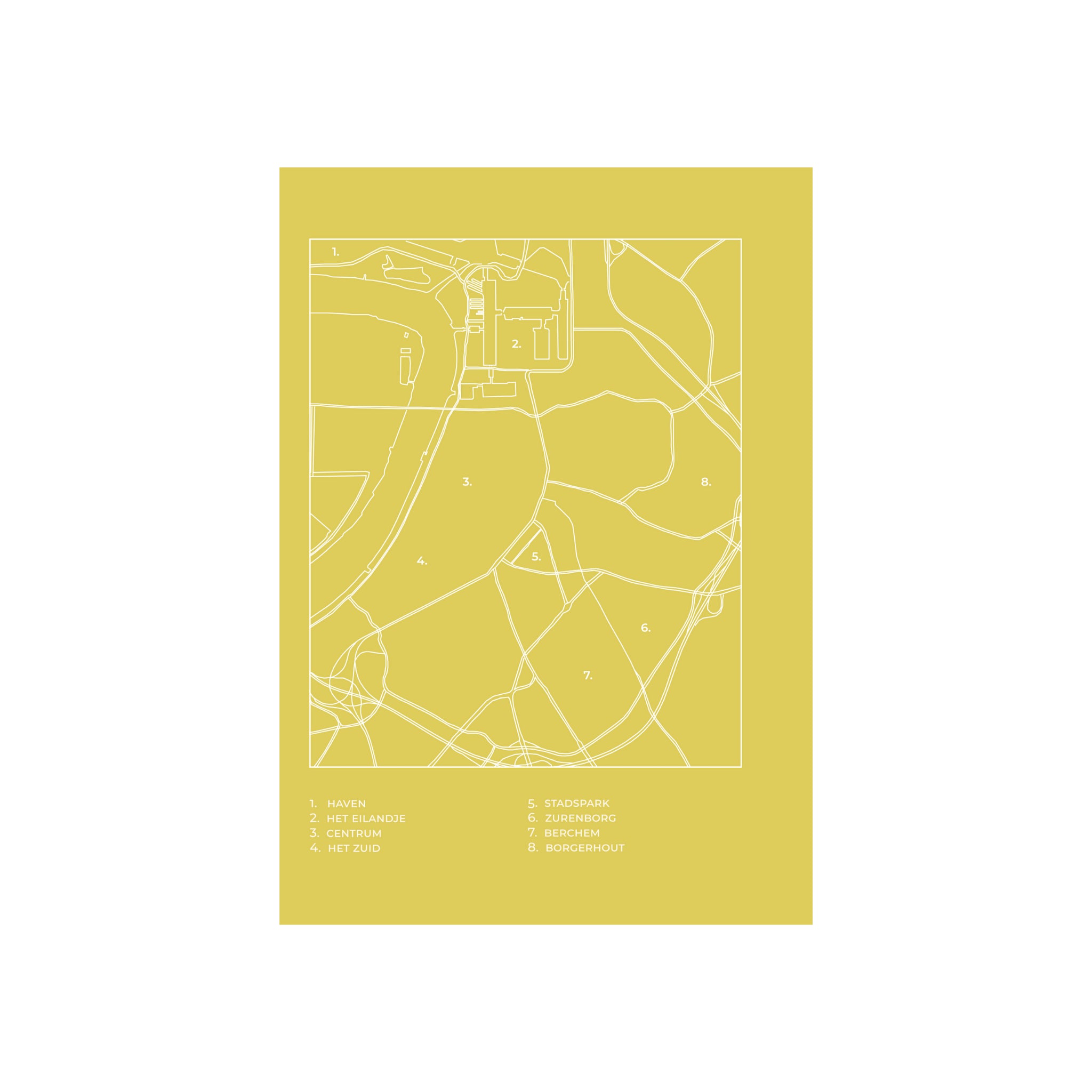 Matriks Postkaart Antwerpen Antwerpen Dubbel A6 - Matriks