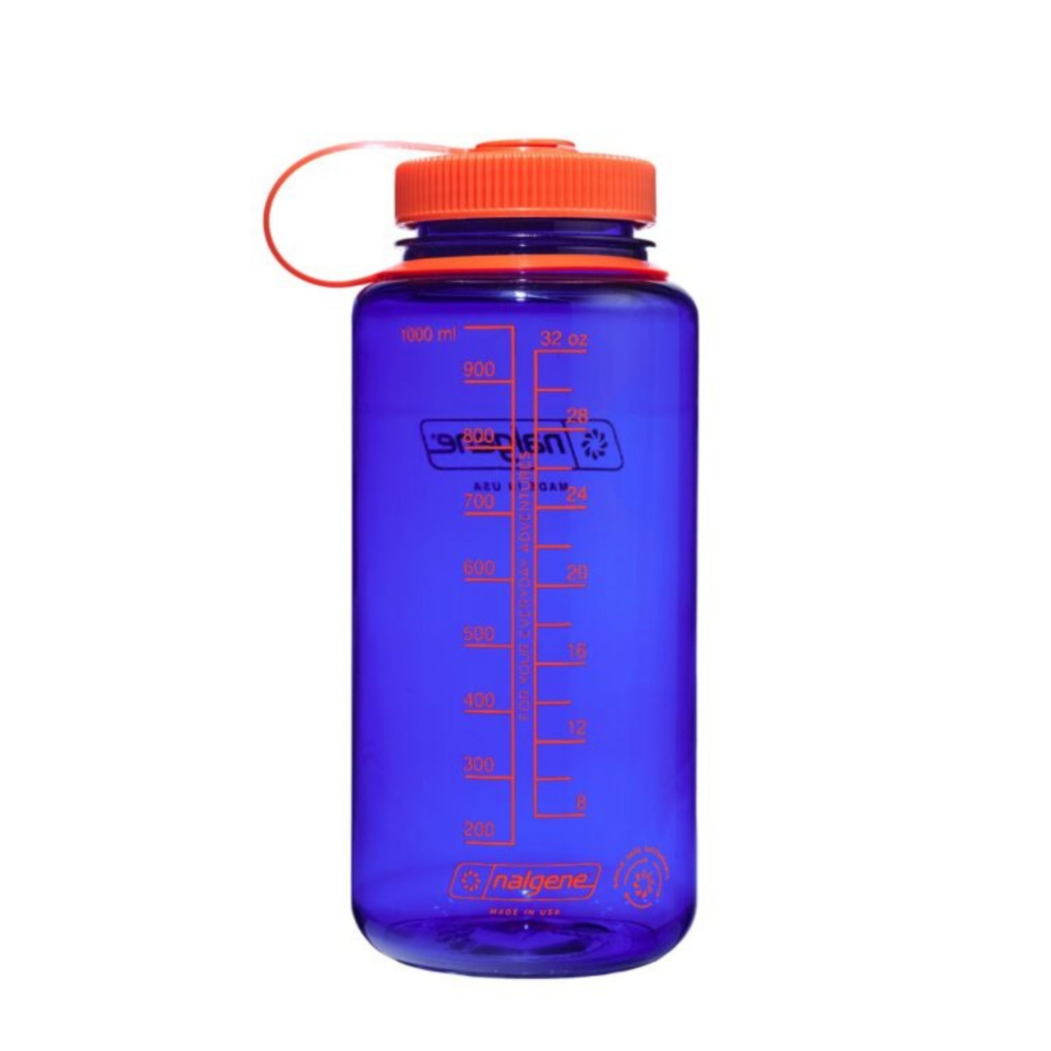 Nalgene Drinkfles Brede Opening Periwinkle 1L - Nalgene