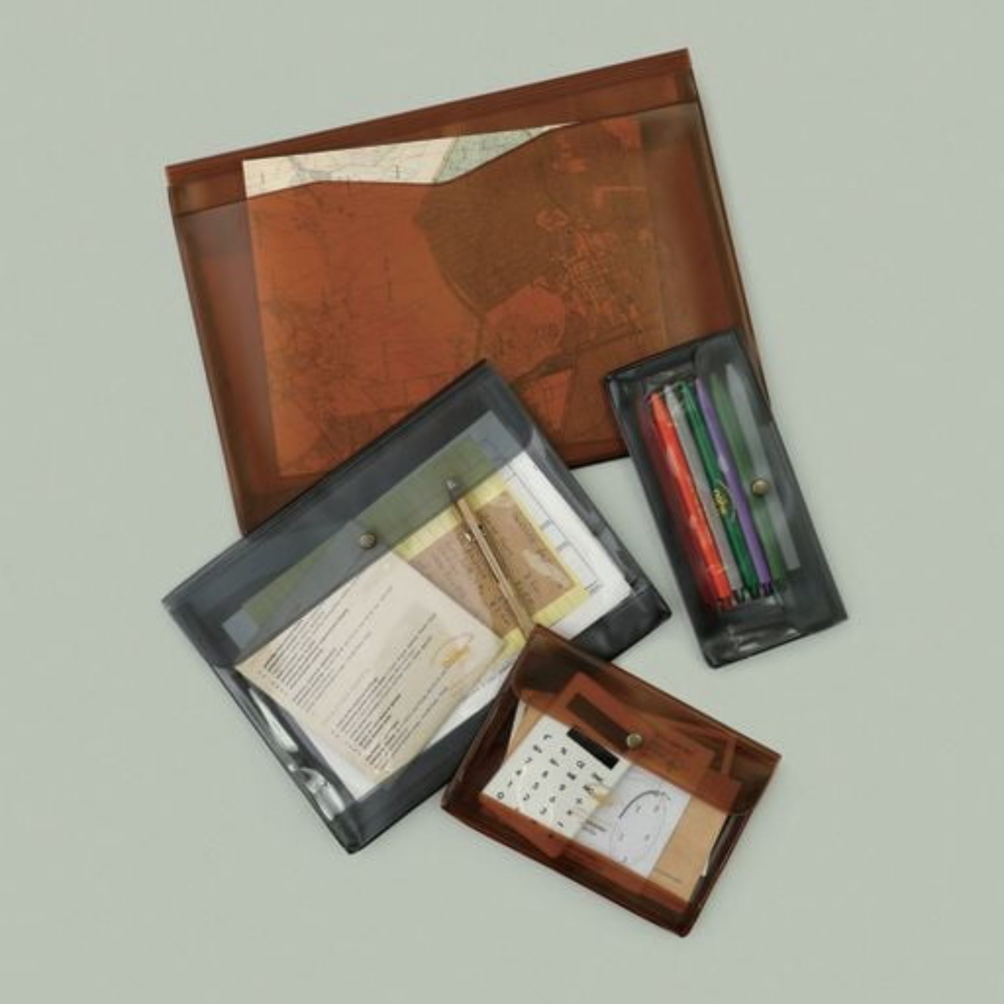 Nähe Multifunctionele (Pennen)Zak Grijs - Nähe