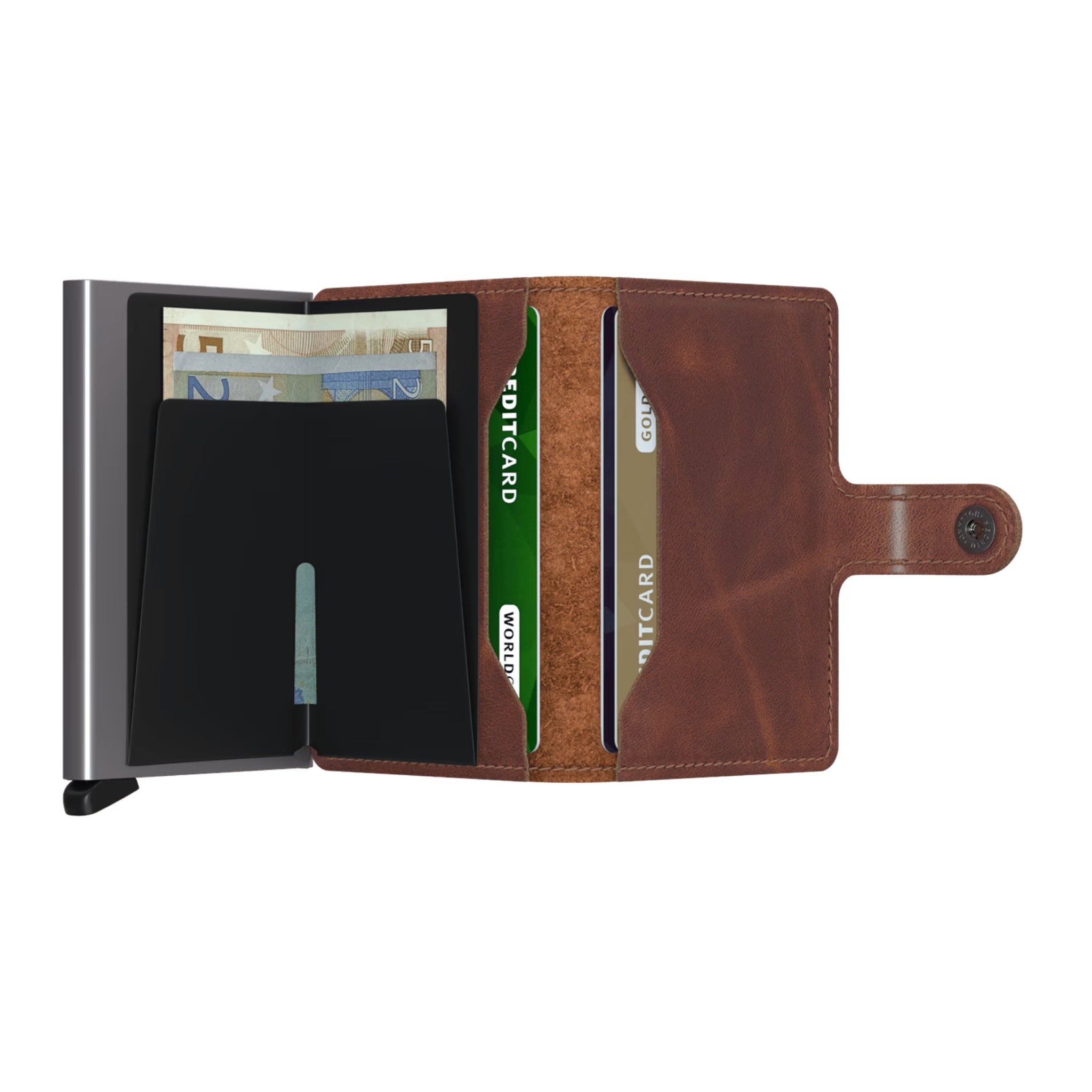 Secrid Miniwallet Vintage Bruin - Secrid
