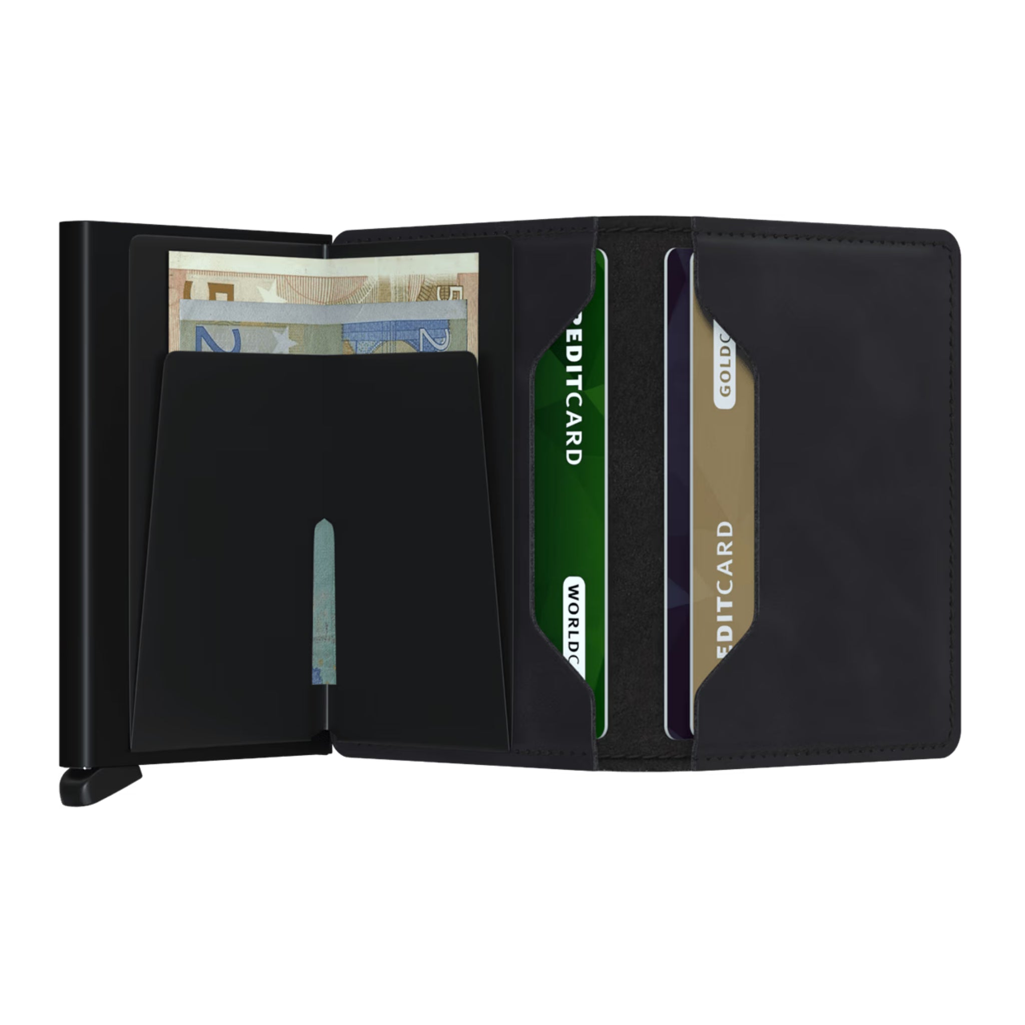 Secrid Slimwallet Vintage Zwart - Secrid