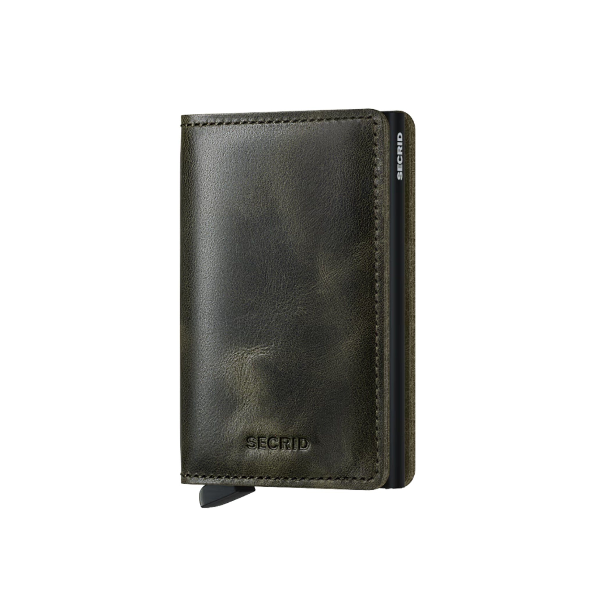 Secrid Slimwallet Vintage Olijfgroen Zwart - Secrid