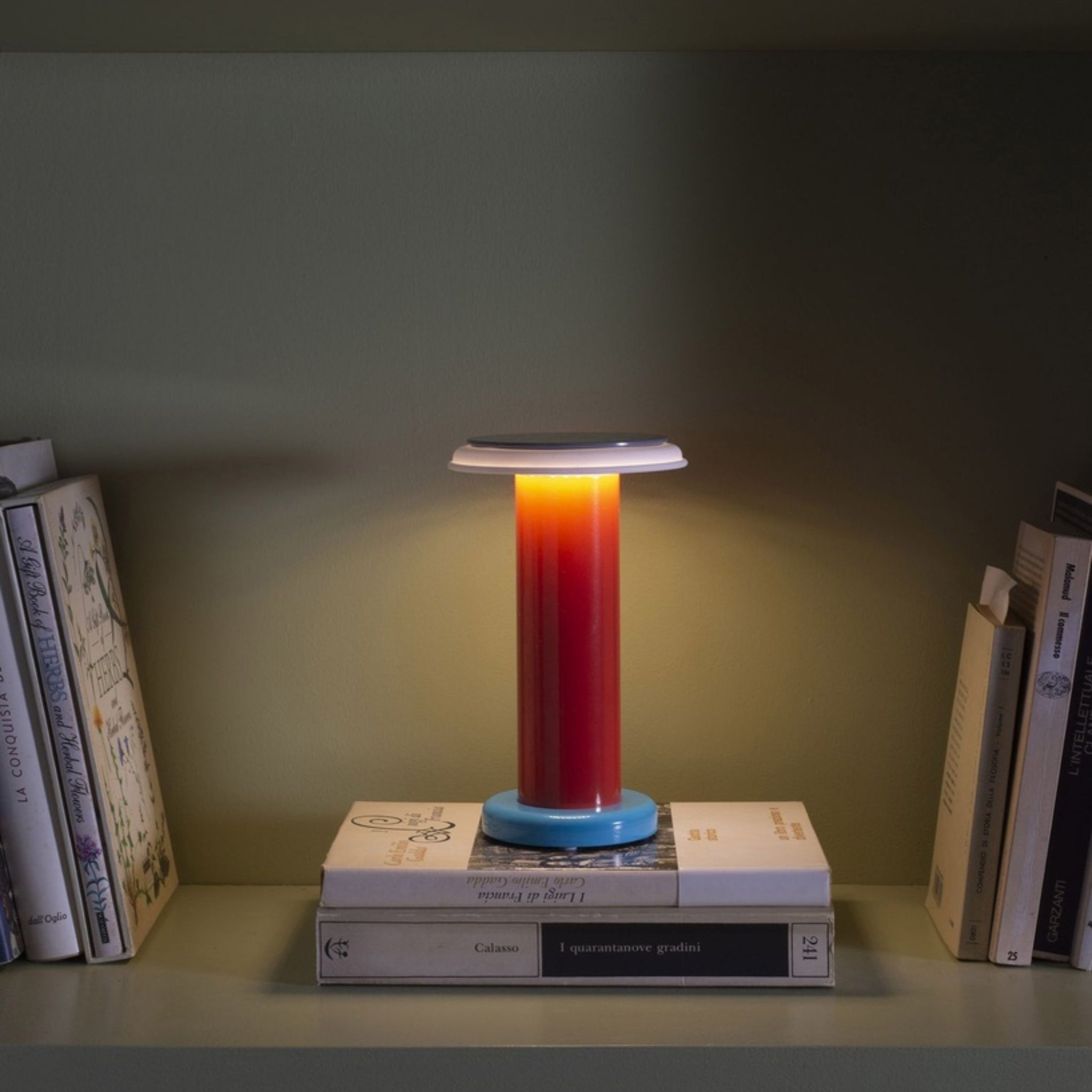 Sowden PL5 Lamp LED Oplaadbaar Rood - Sowden