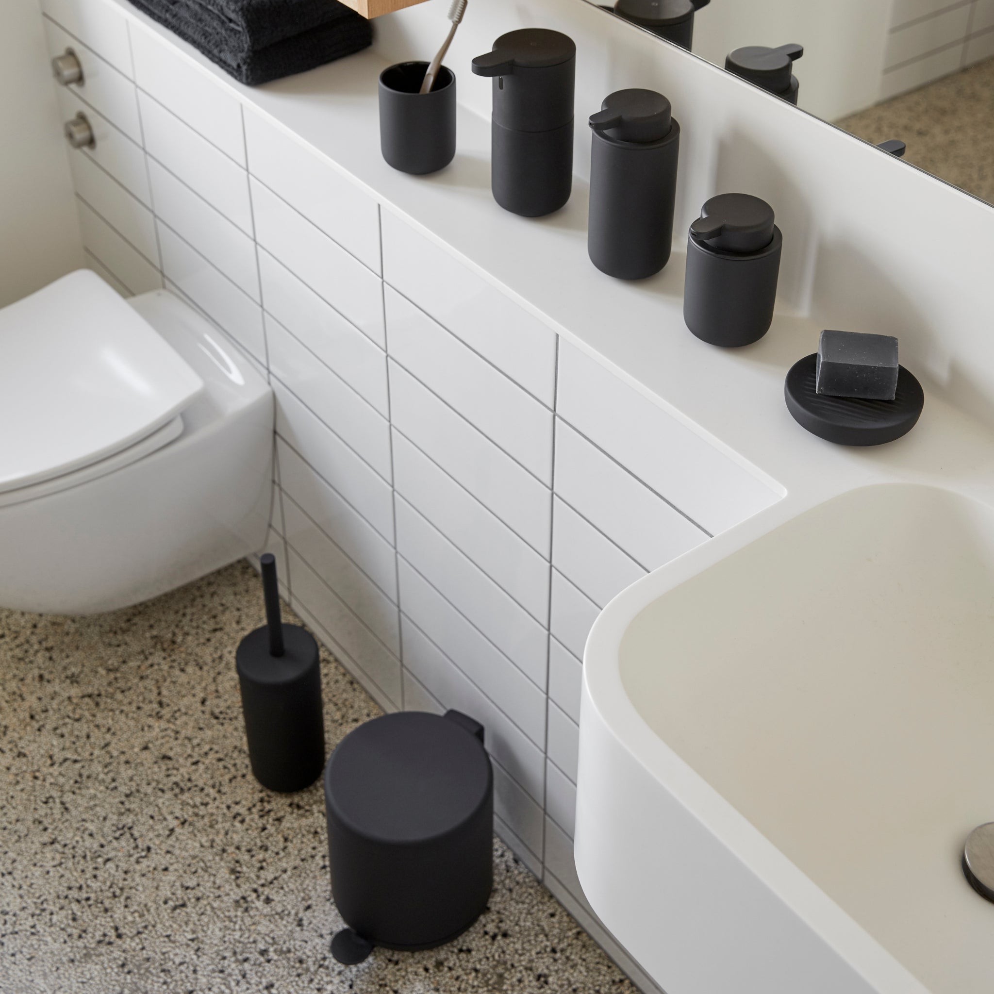 Zone Denmark Ume Toiletborstel Zwart - Zone Denmark