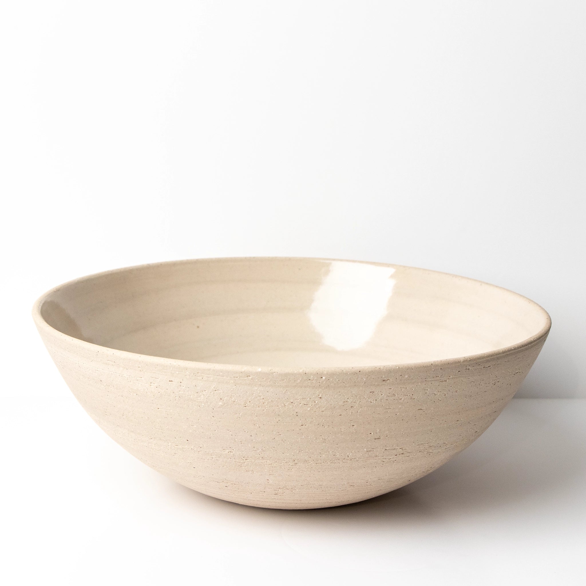 AB Ceramics Serveerschaal Wit Transparant D27 - AB Ceramics