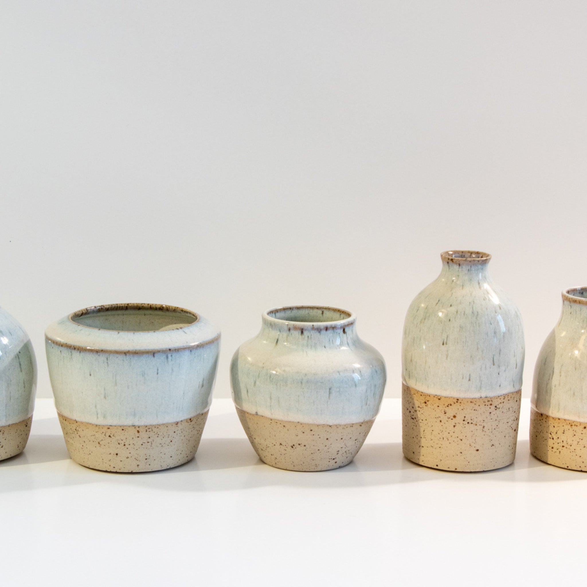 AB Ceramics Vaasje Spikkel Opaal Collectie