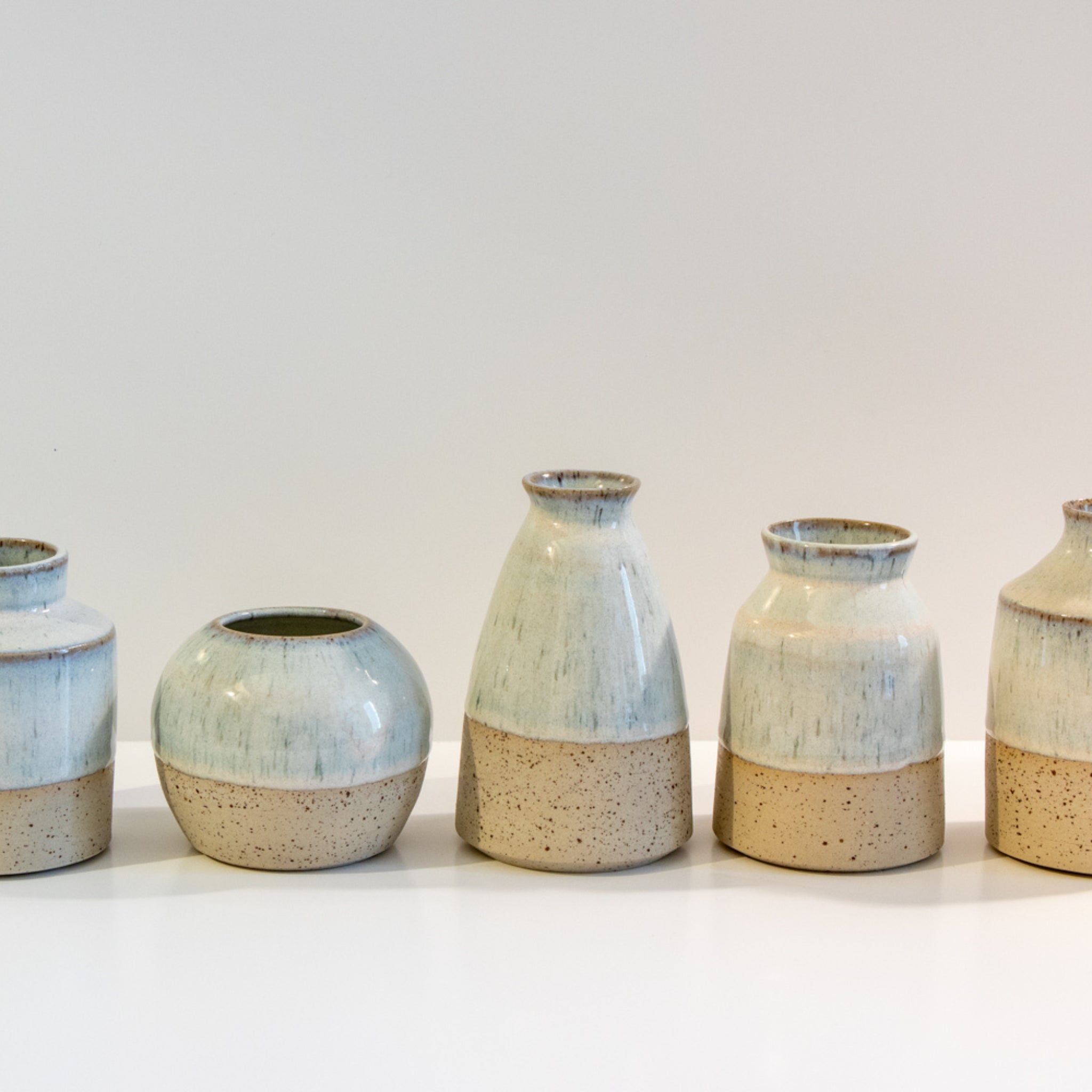 AB Ceramics Vaasje Spikkel Opaal Collectie