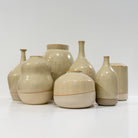 AB Ceramics Vazen Beige Verschillende Hoogtes