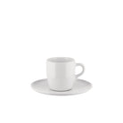 Alessi Itsumo Espresso Kop + Schotel Wit