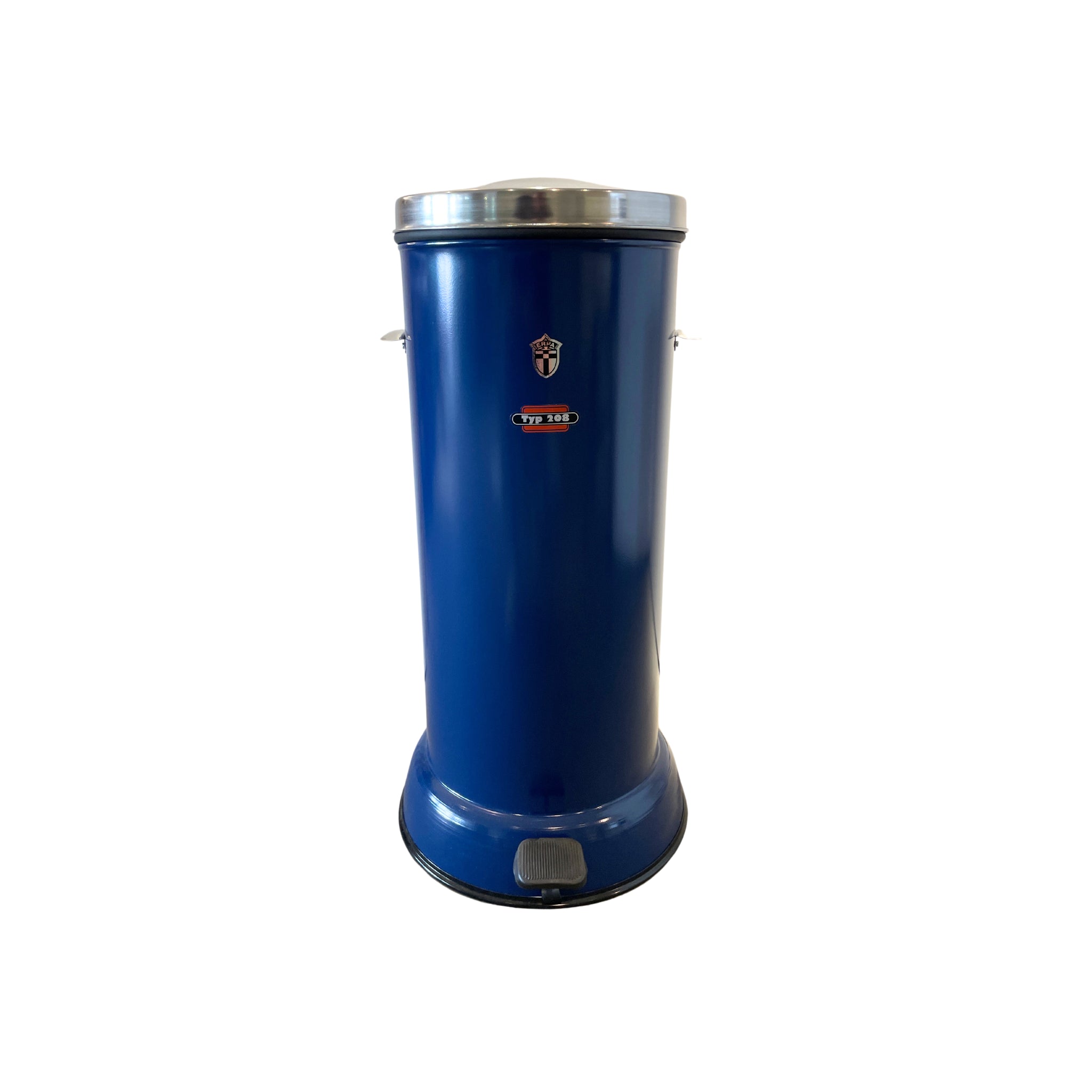 Erpa Metall Pedaalemmer 28 liter Blauw