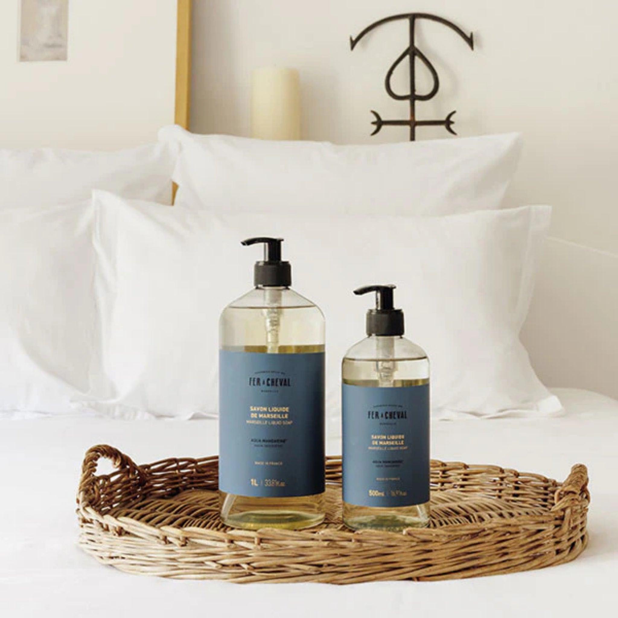 Fer à Cheval Handzeep Aqua Mandarine 1L - Fer à Cheval