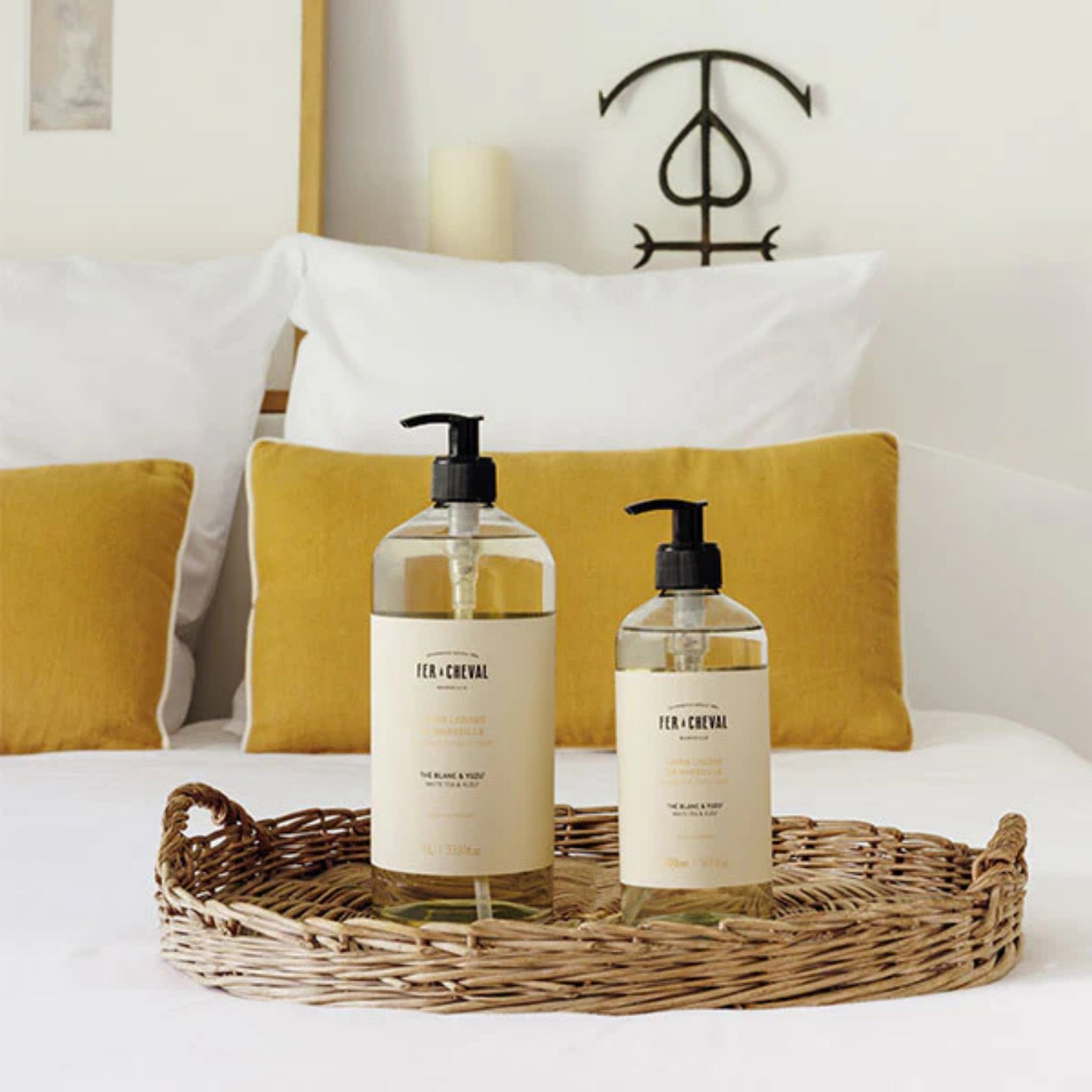 Fer à Cheval Handzeep Thé Blanc & Yuzu 1L - Fer à Cheval