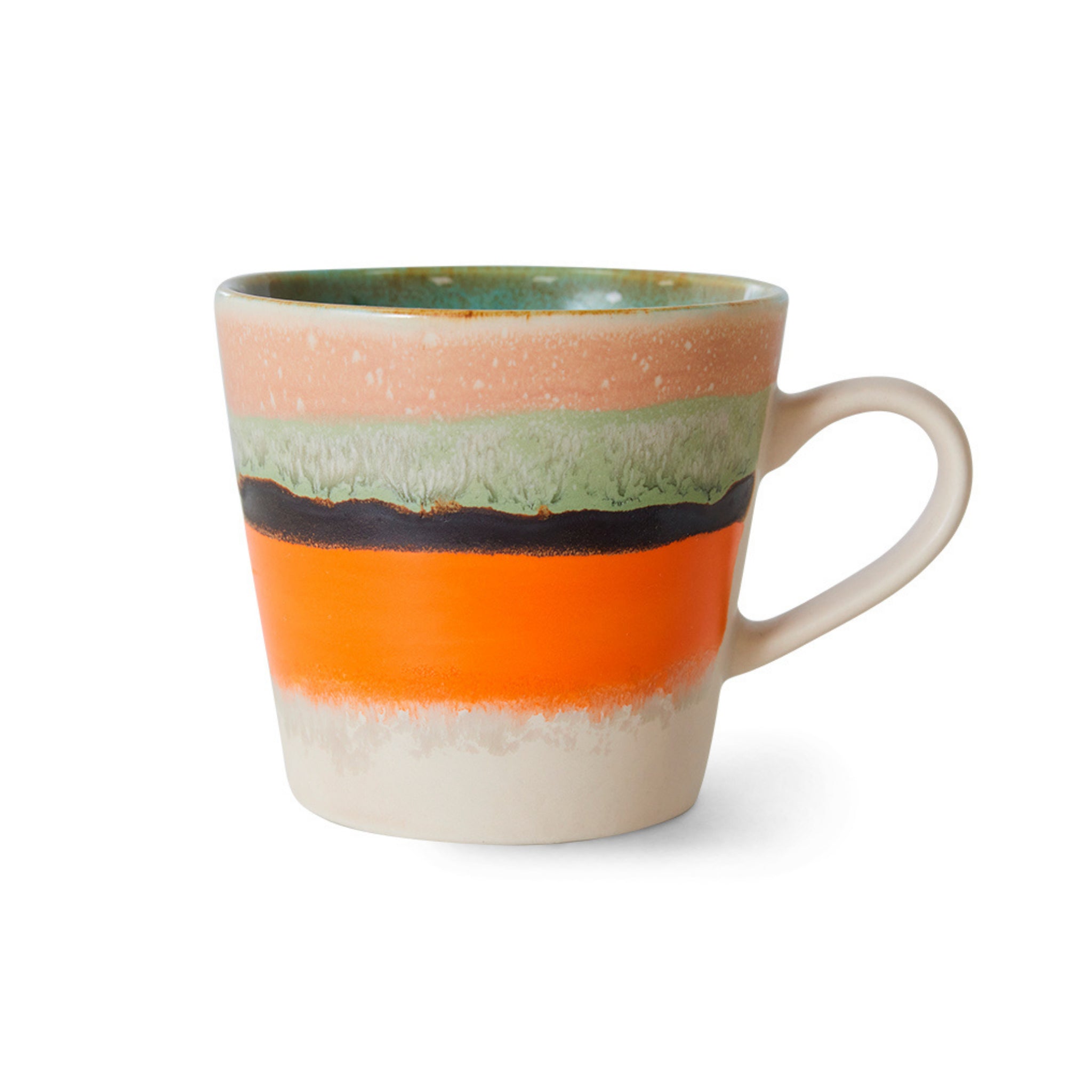 HK Living 70s Ceramics Cappuccinokop Burst - HK Living