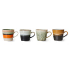 HK Living 70s Ceramics Cappuccinokop Verve 4 st. - HK Living