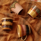 HK Living 70s Ceramics Cappuccinokop Sunset - HK Living