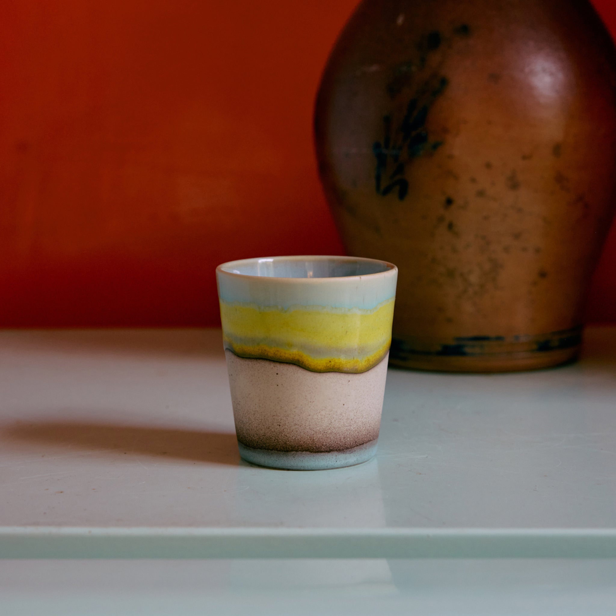 HK Living 70s Ceramics Koffiekop Glint - HK Living