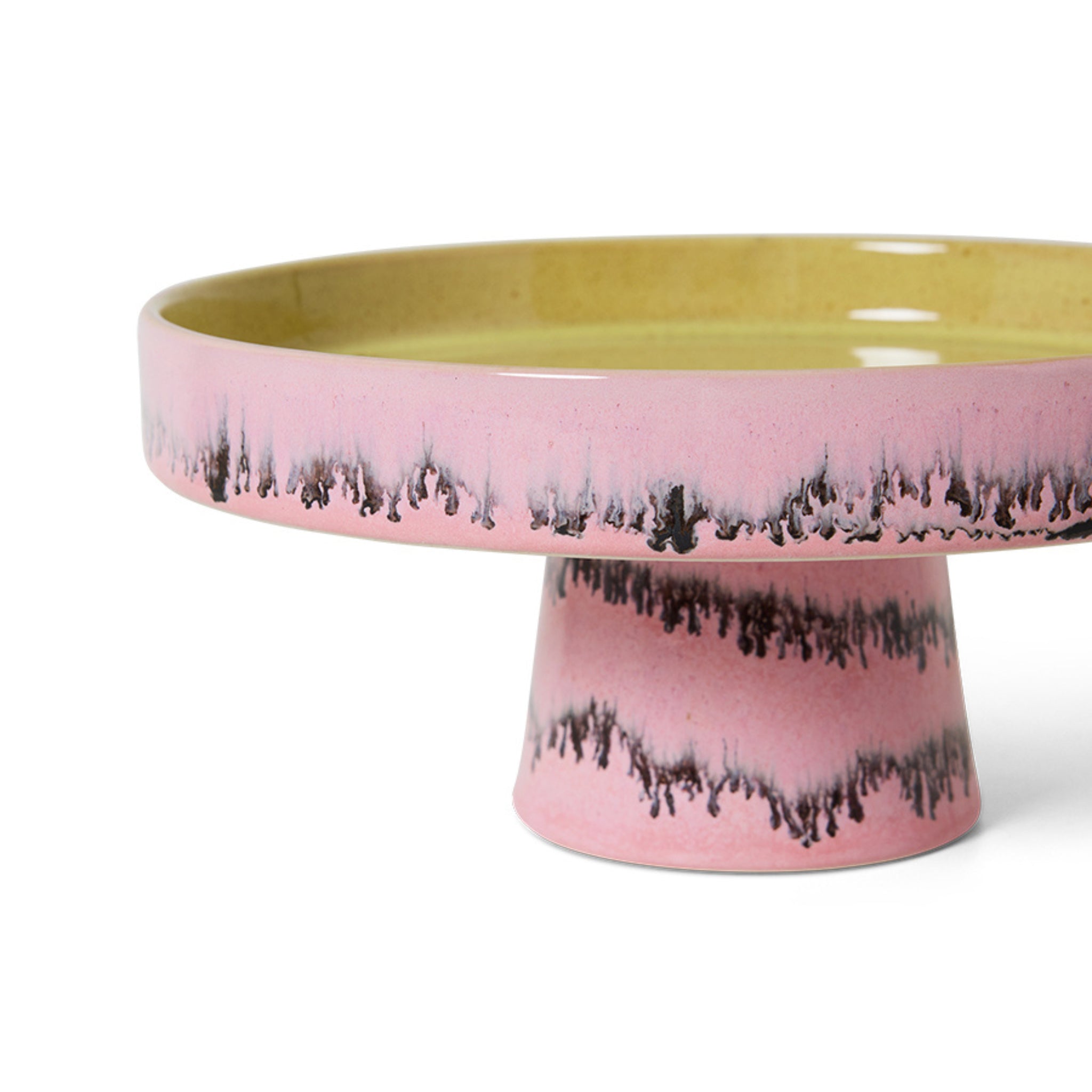 HK Living 70s Ceramics Kom op Voet Bubble - HK Living