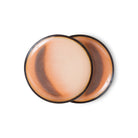 HK Living 70s Ceramics Laag Bord Horizon D17,5 2 st. - HK Living