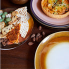 HK Living 70s Ceramics Laag Bord Supernova D27,5 2 st. - HK Living