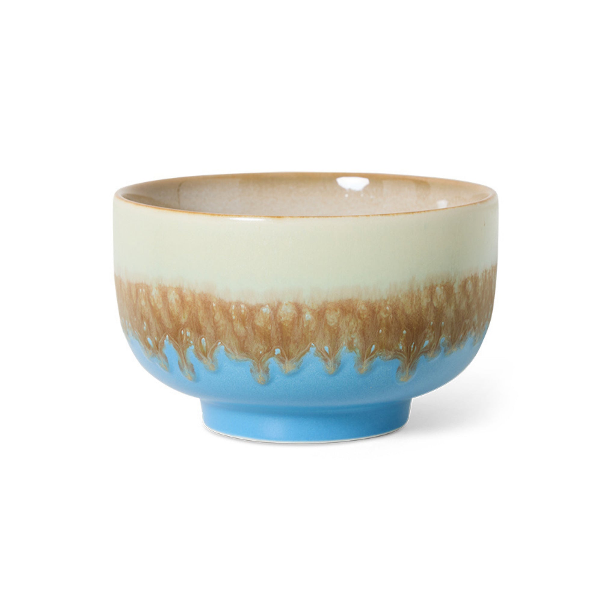 HK Living 70s Ceramics Noodle Kom Azure D13 - HK Living