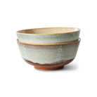 HK Living 70s Ceramics Ramen Kom Verge 2 st. - HK Living