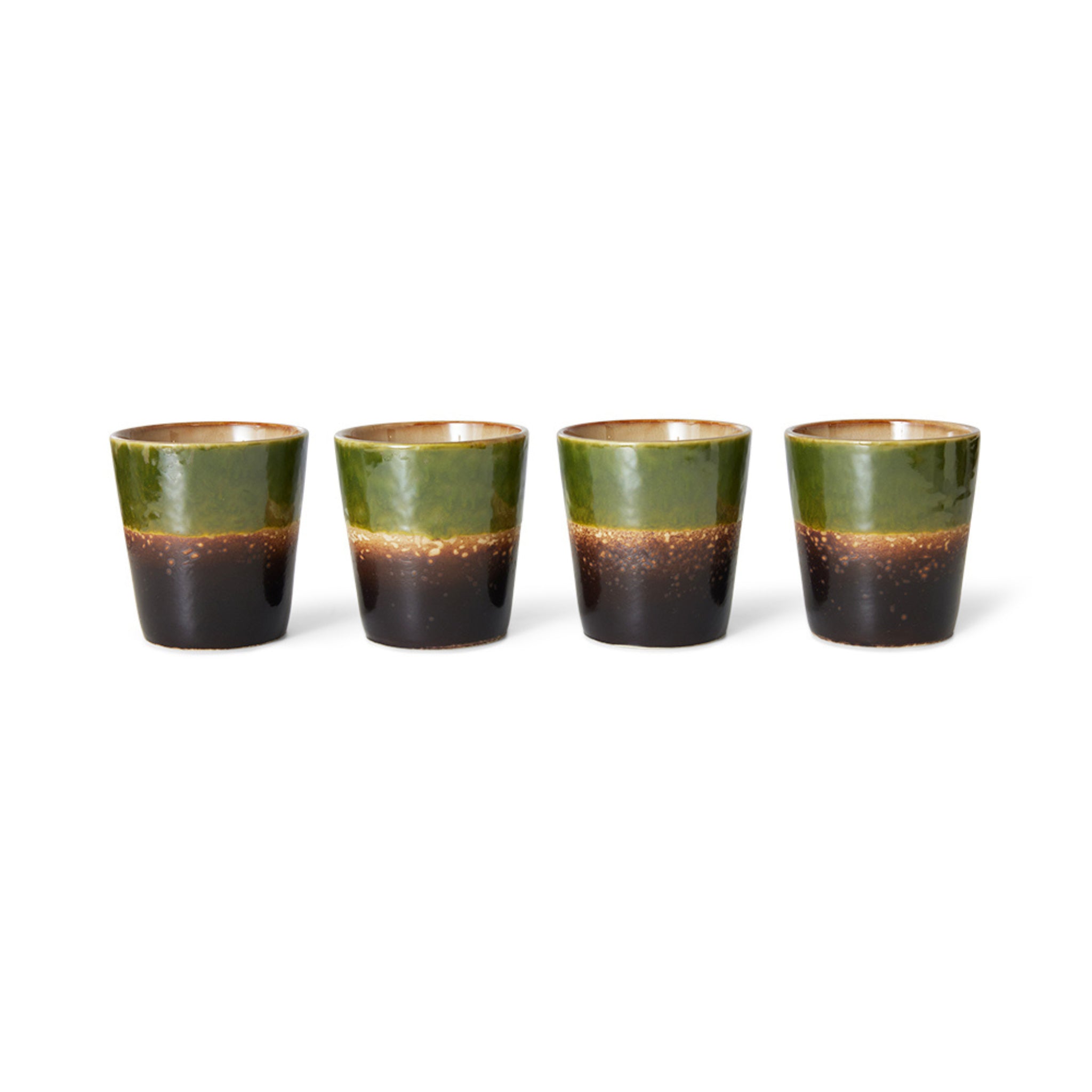 HK Living 70s Ceramics Koffiekop Algae Uniek 