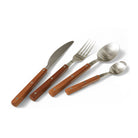 HK Living 70s Cutlery Tafellepel Hout Set