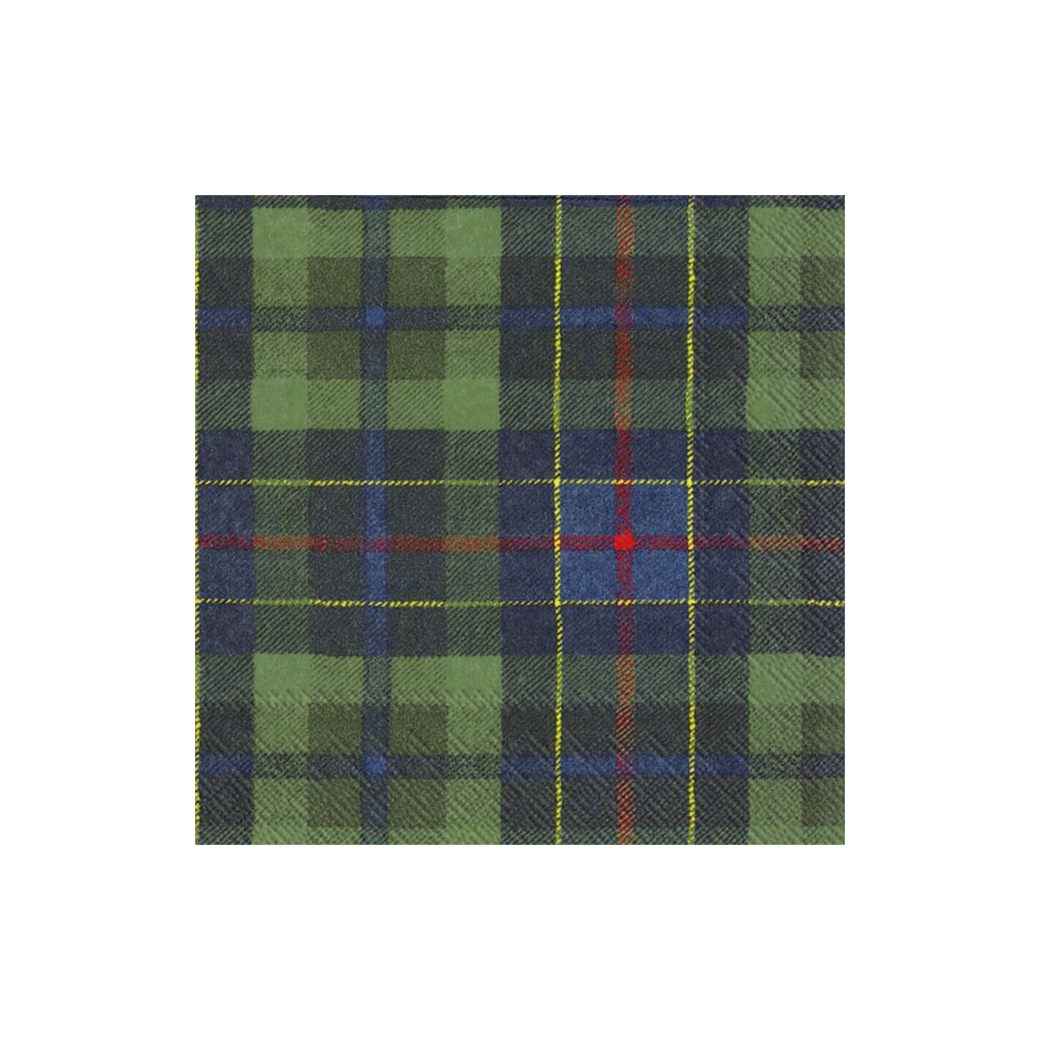 Ihr Papieren Servetten Tartan Green 33/33