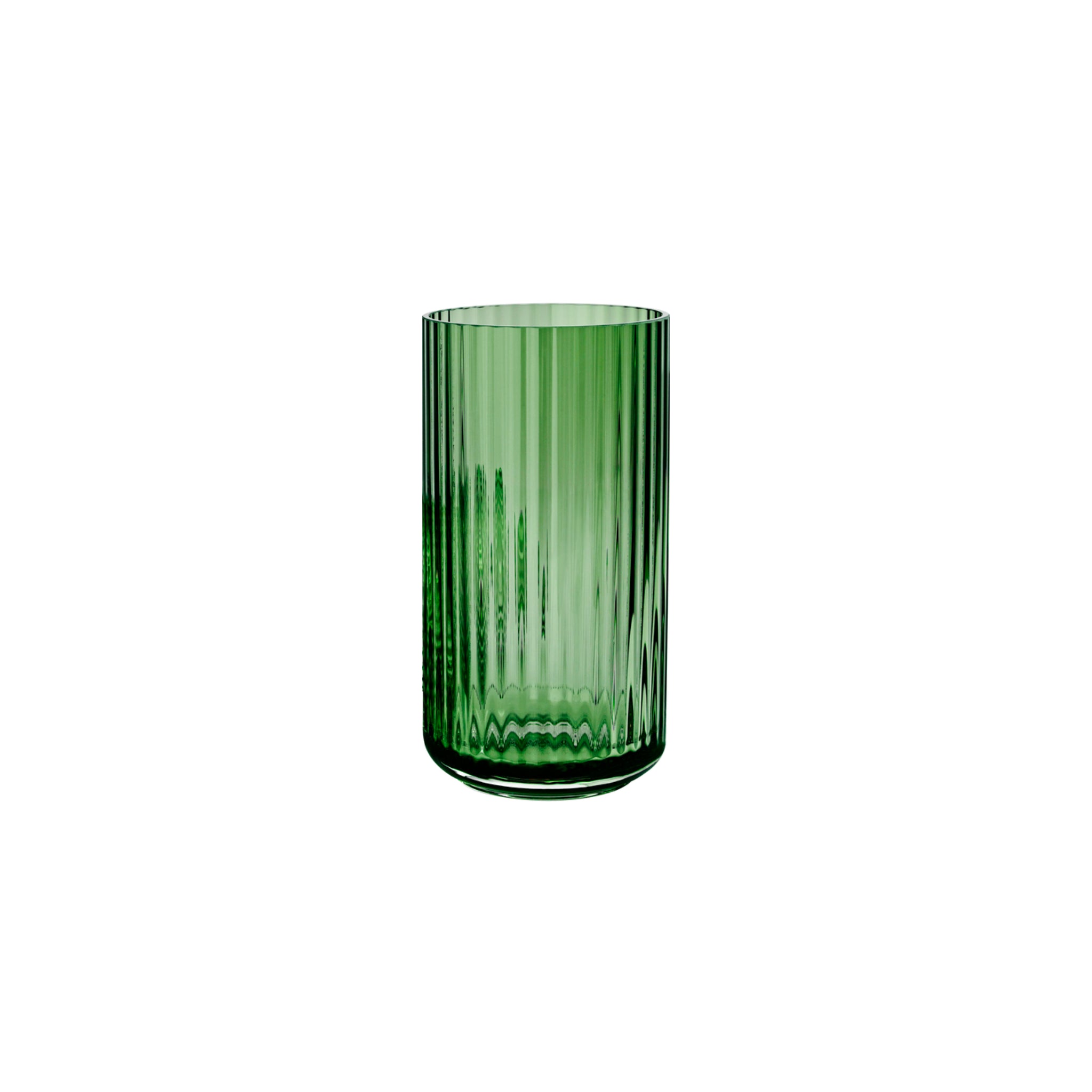 Lyngby Porcelaen Vaas Groen H20