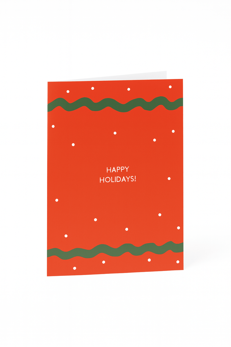 Matriks Christmas and New Year's Card Happy Holidays!