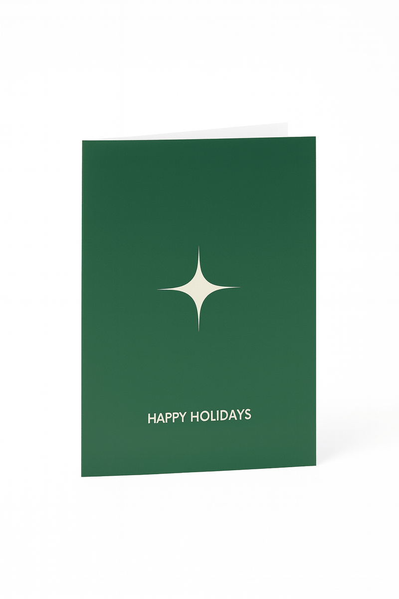 Matriks Christmas and New Year's Card Happy Holidays
