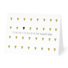 De Matriks Nieuwjaarskaart It's That Time of the Year! is een witte kaart van Matriks, met gouden en één zwarte engel, met "It's that Time of the Year for the Most Wonderful Wishes" en ontworpen door Ann Berger.