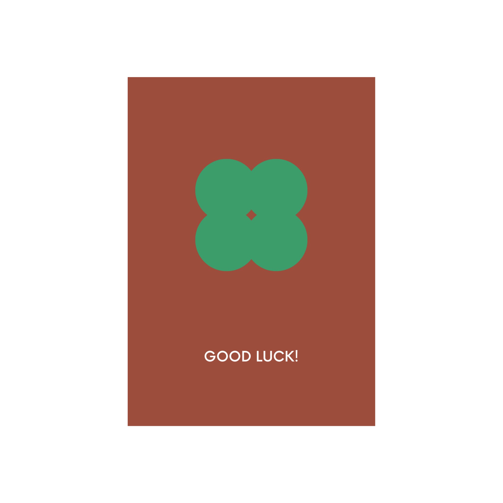 Matriks Postkaart Good Luck Clover