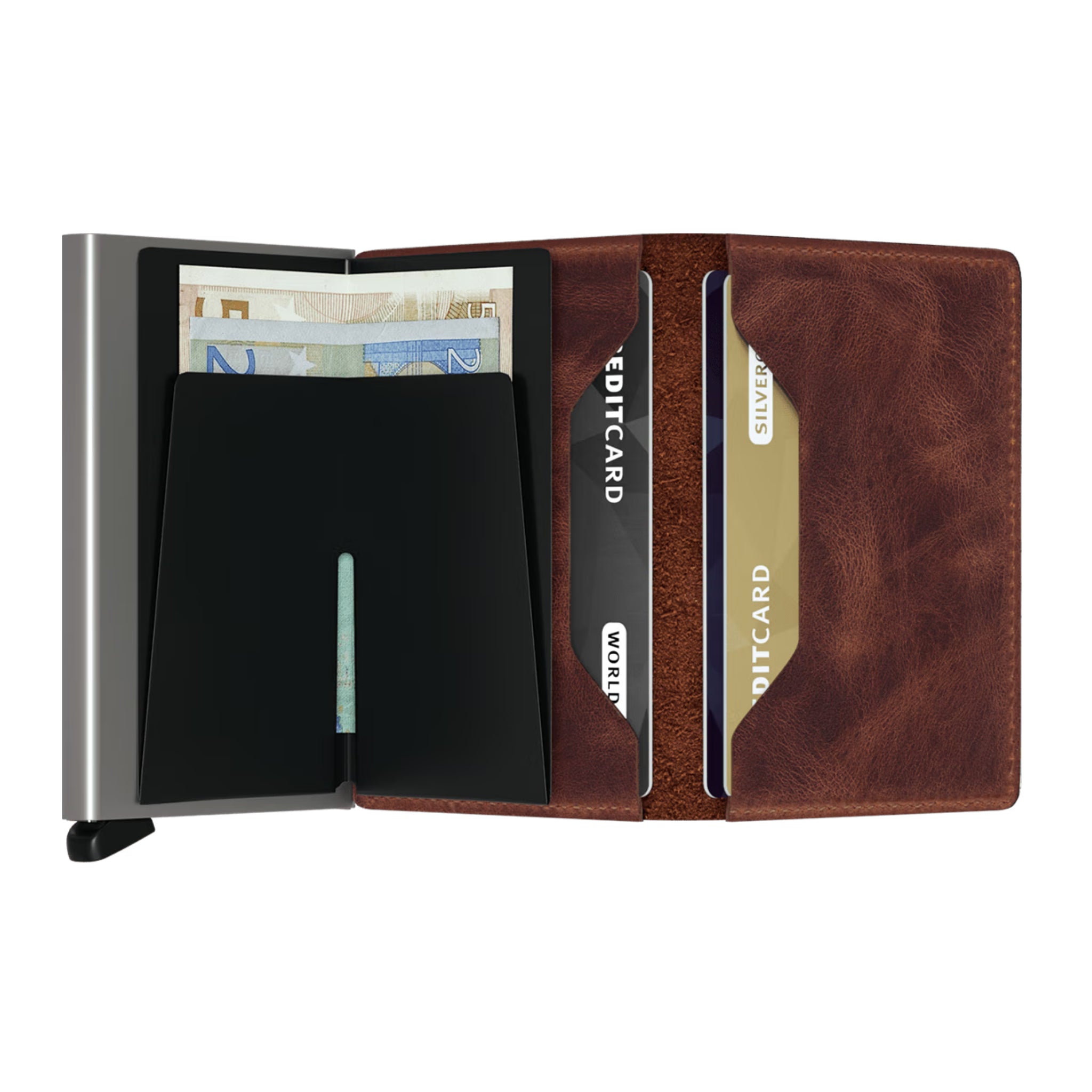 Secrid Slimwallet Vintage Bruin - Secrid